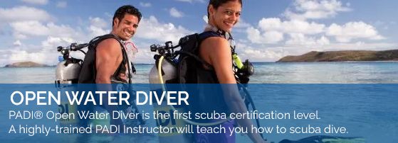 Základný kurz - PADI OPEN WATER DIVER