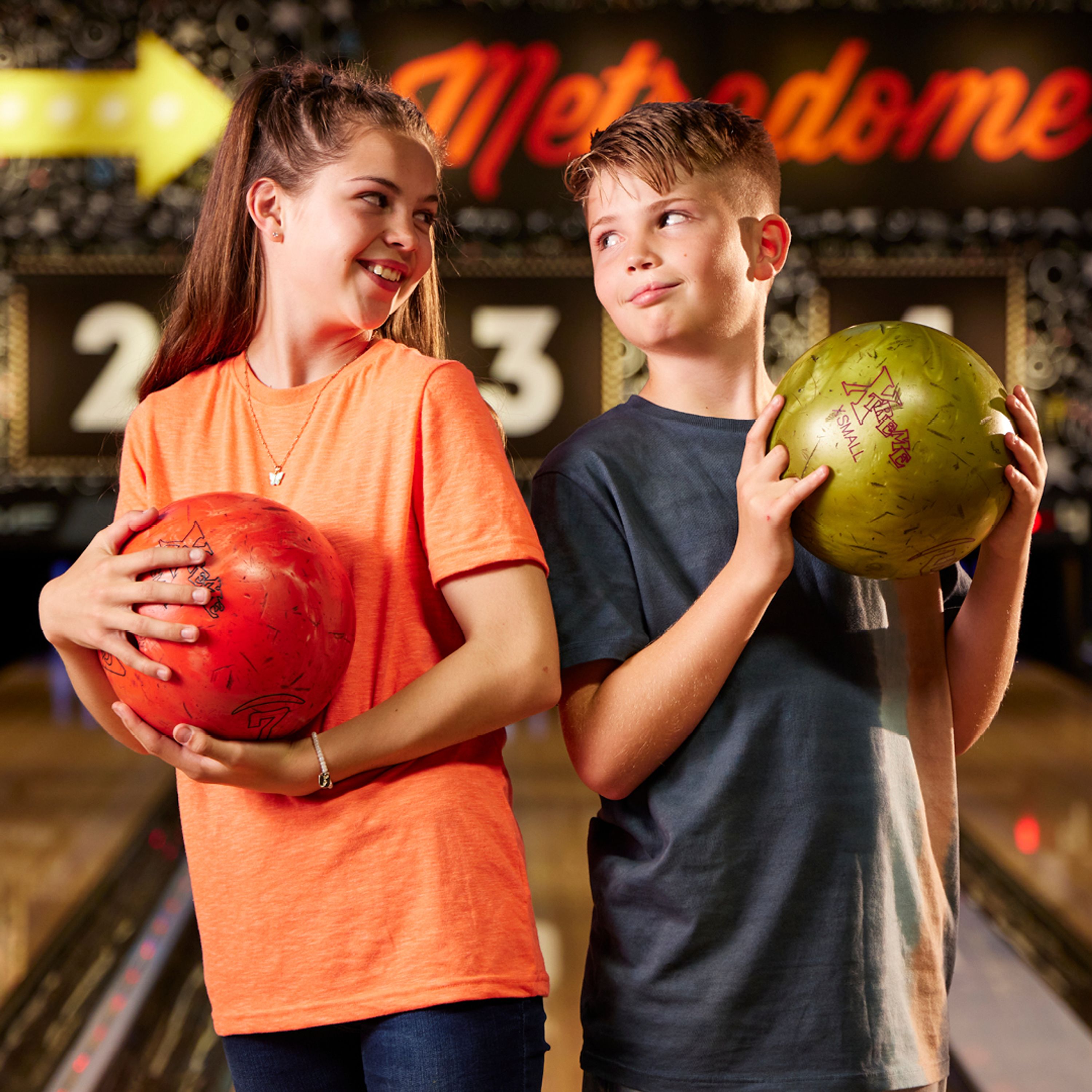 Bowling at Metrodome