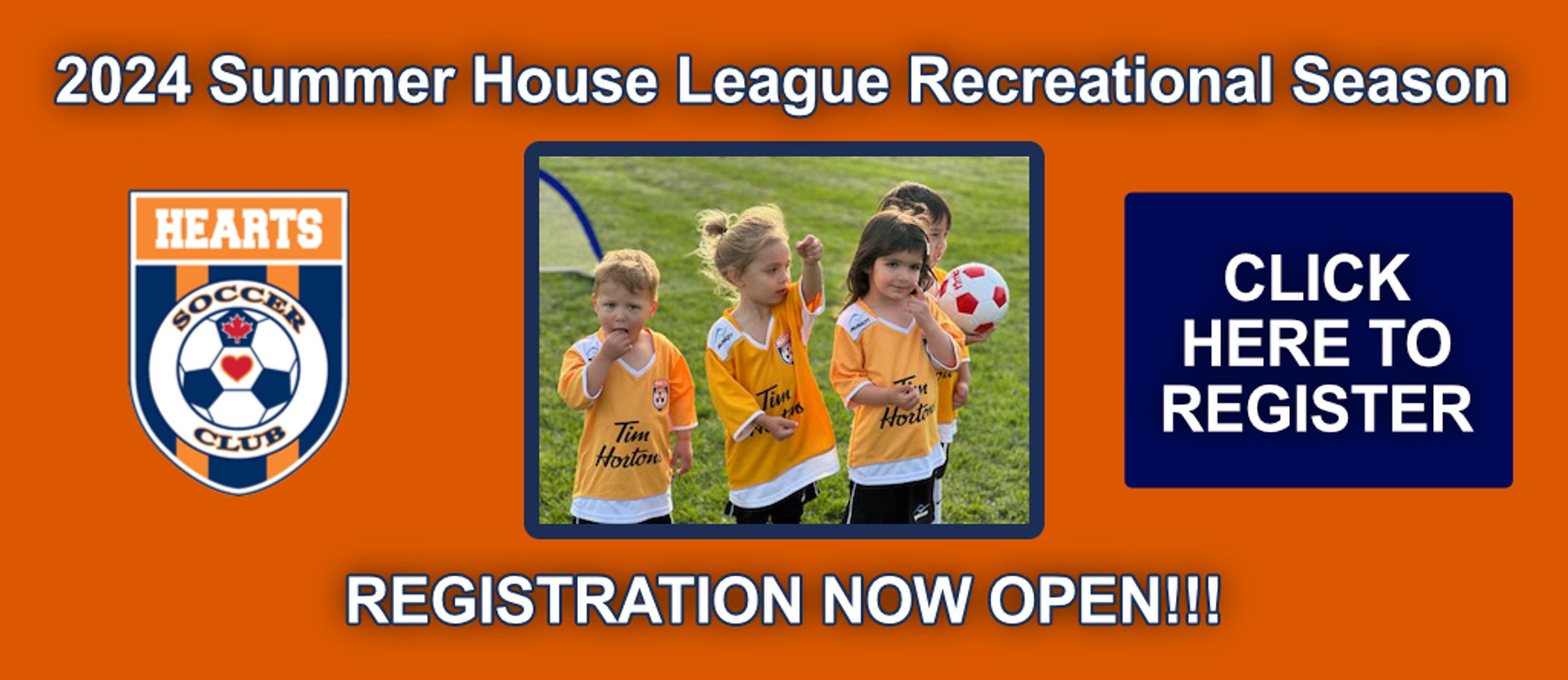 North York Hearts Soccer Club Summer 2024 Program