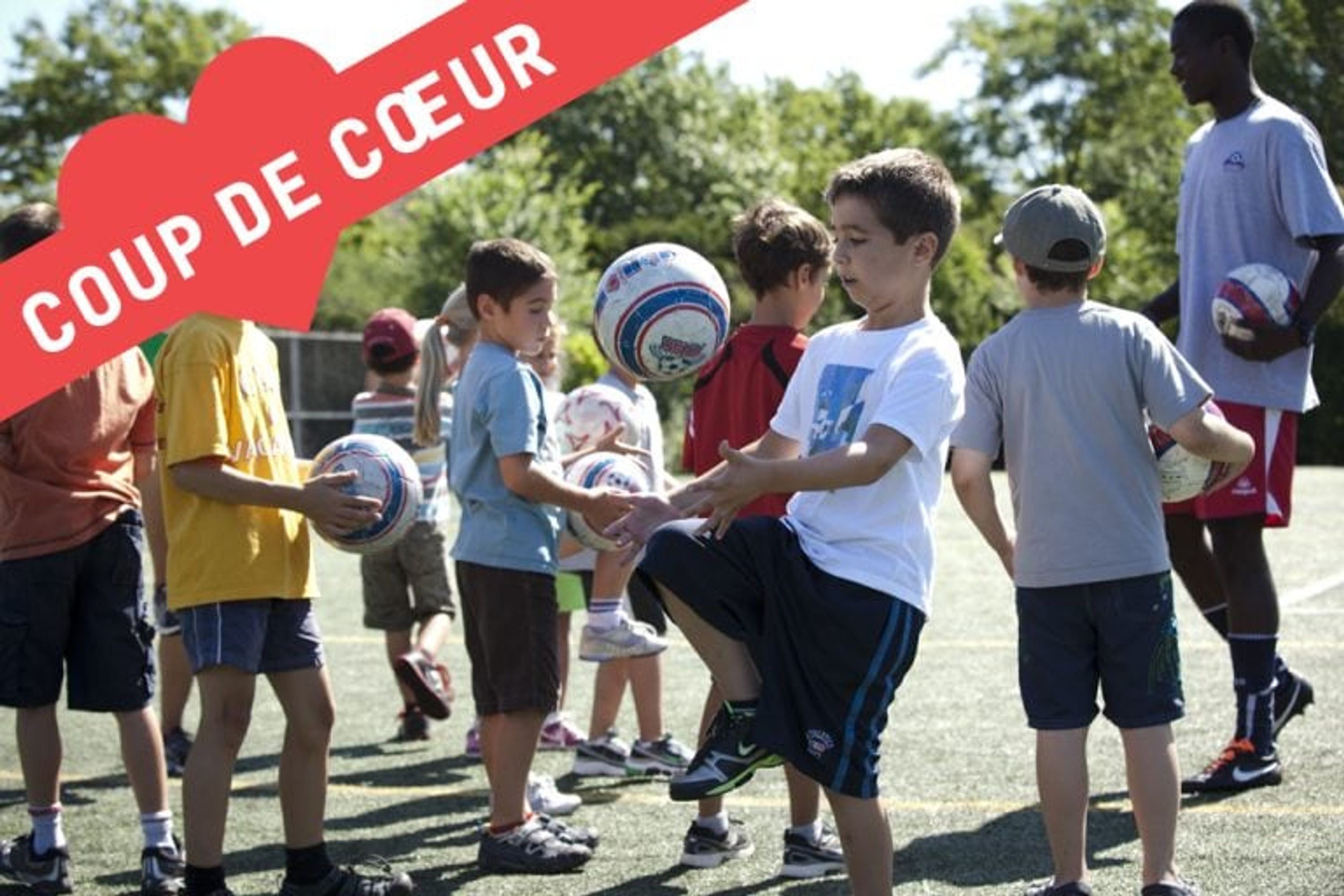 Stage de football amateur pour les enfants de 9-10 ans