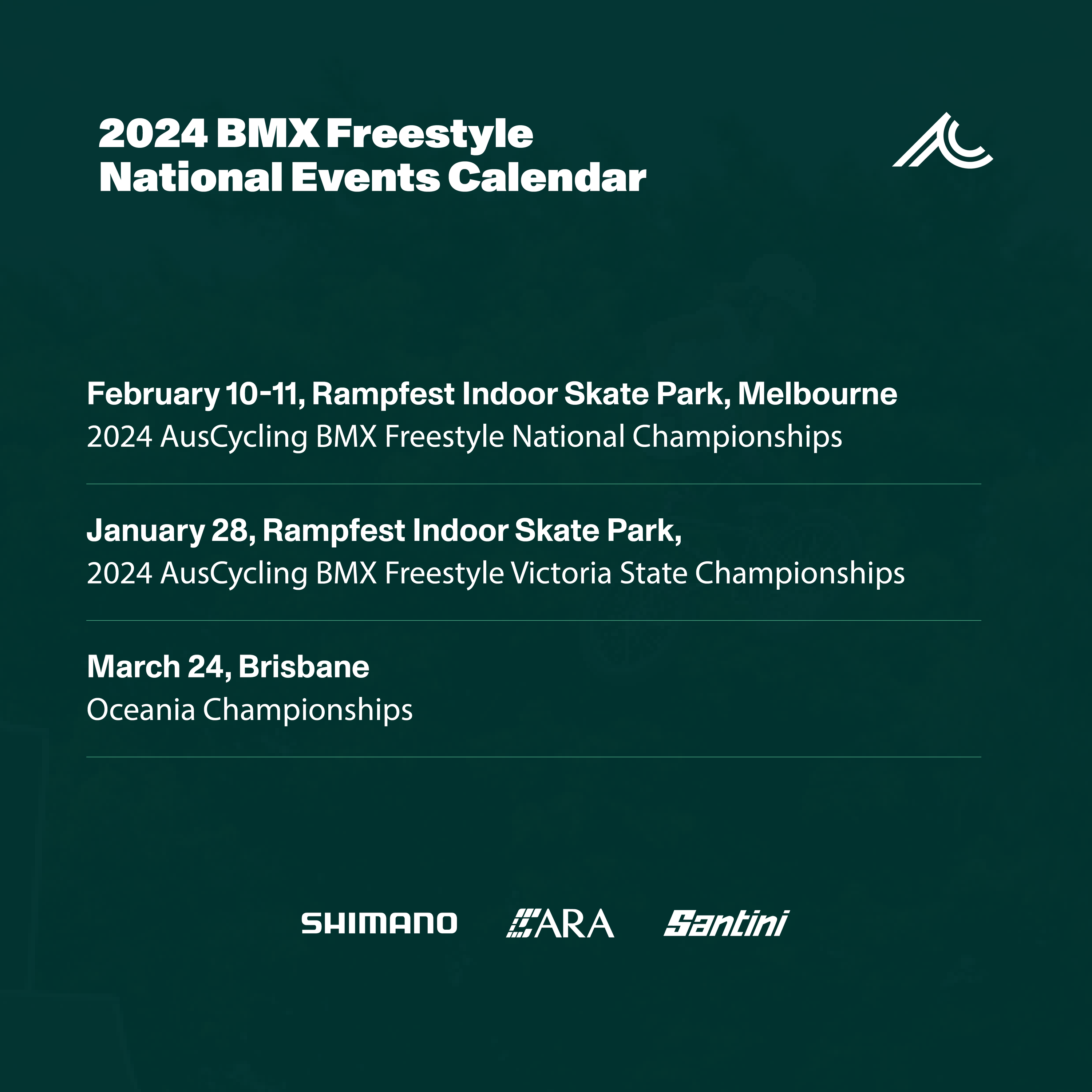 AusCycling National BMX Freestyle Park