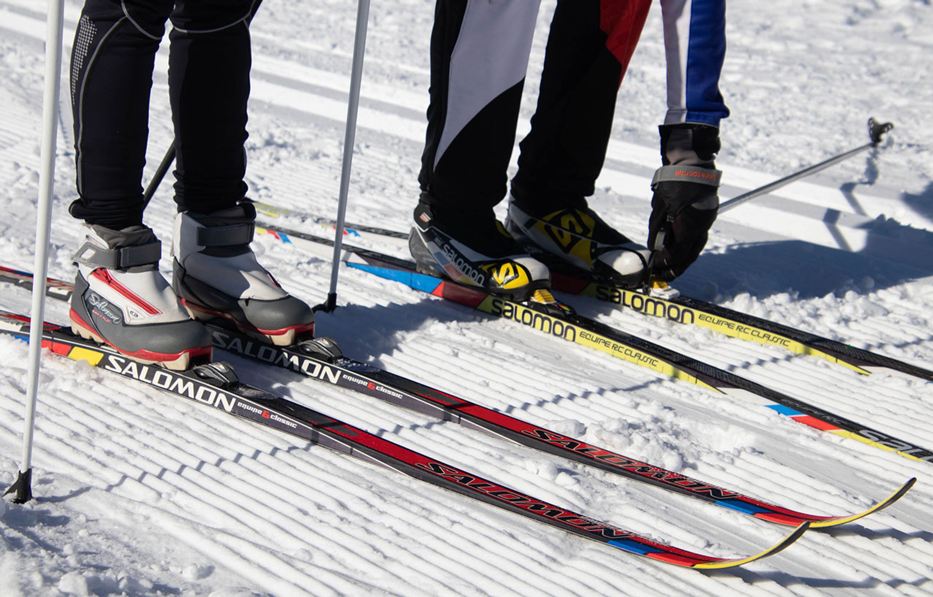 Entrainement Club de ski de fond Lviski La Ballade