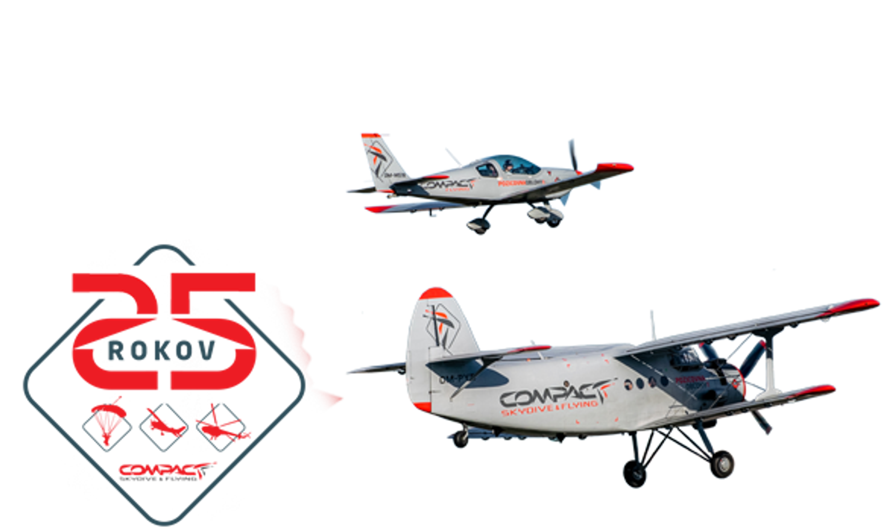 Tandemový zoskok COMPACT Skydive
