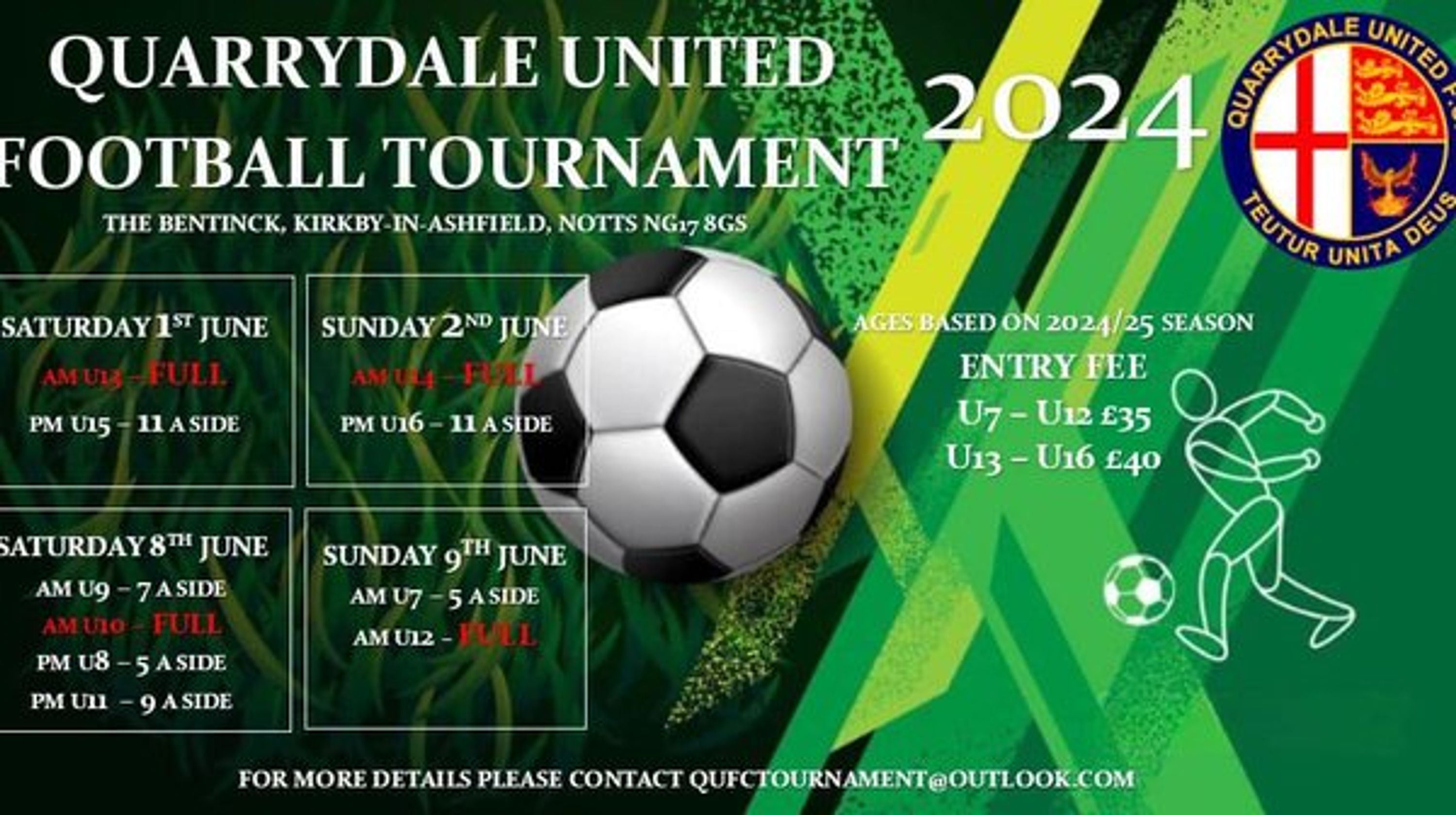 Quarrydale United 2024 Tournament Quarrydale United 2024 Tournament