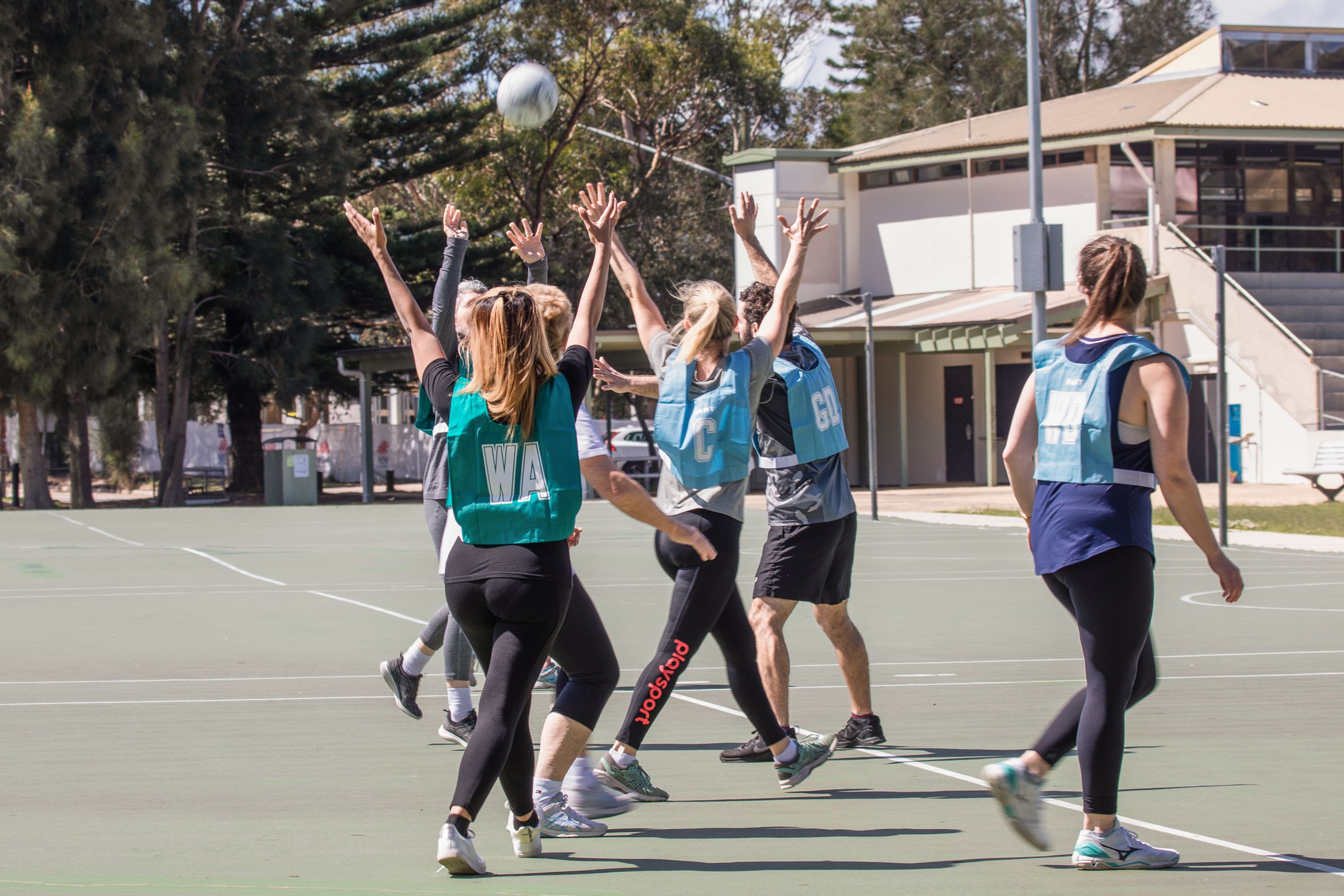 Netball banner