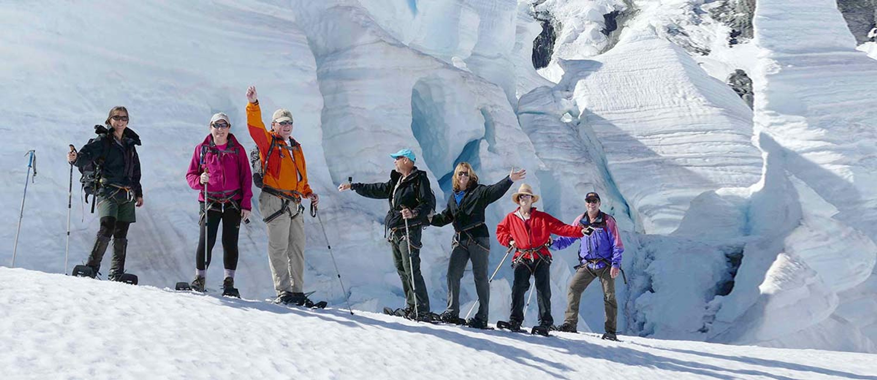 Tasman Glacier Snowshoeing