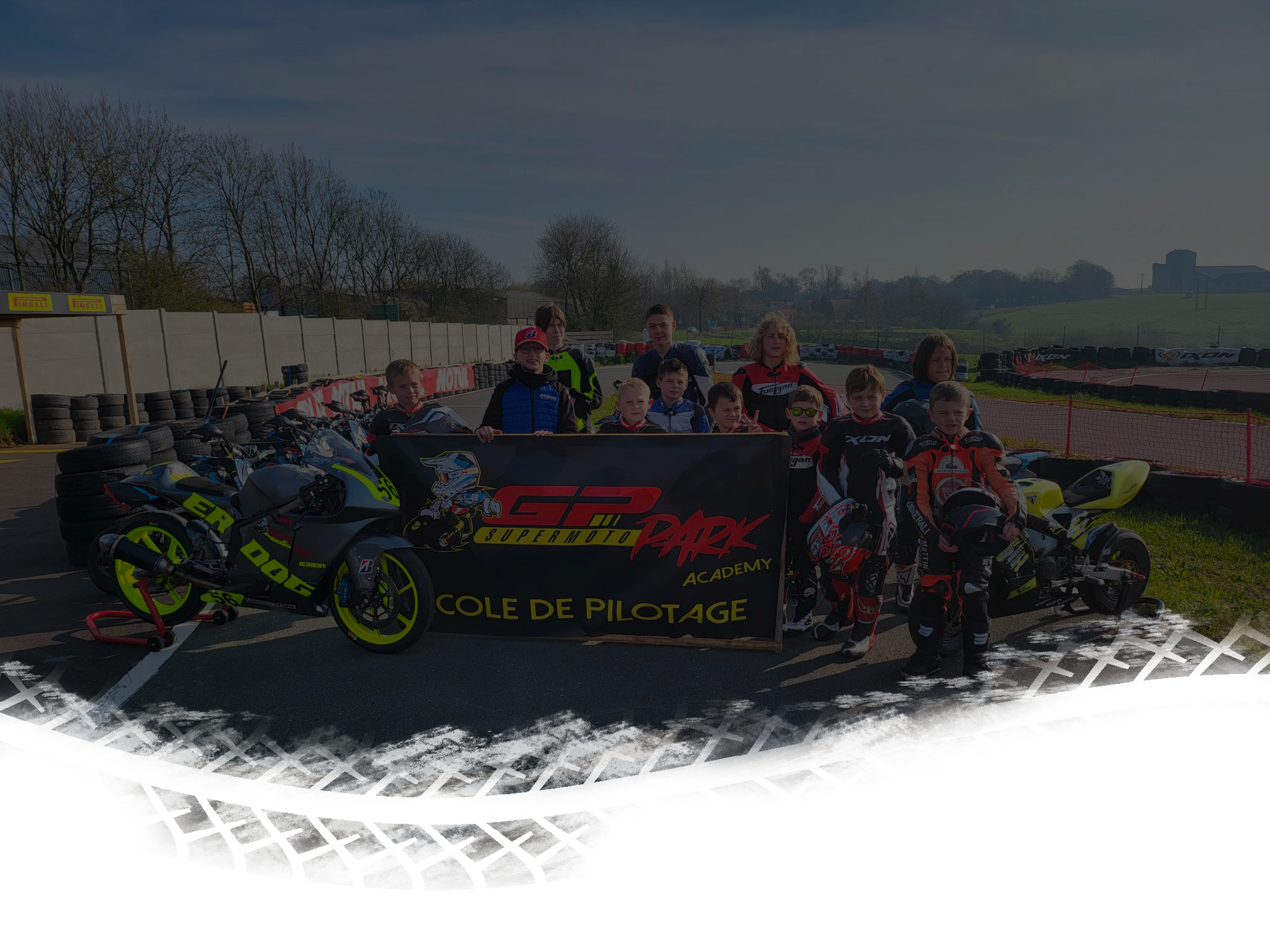 GpPark Circuit Mini motos Supermotard YCF