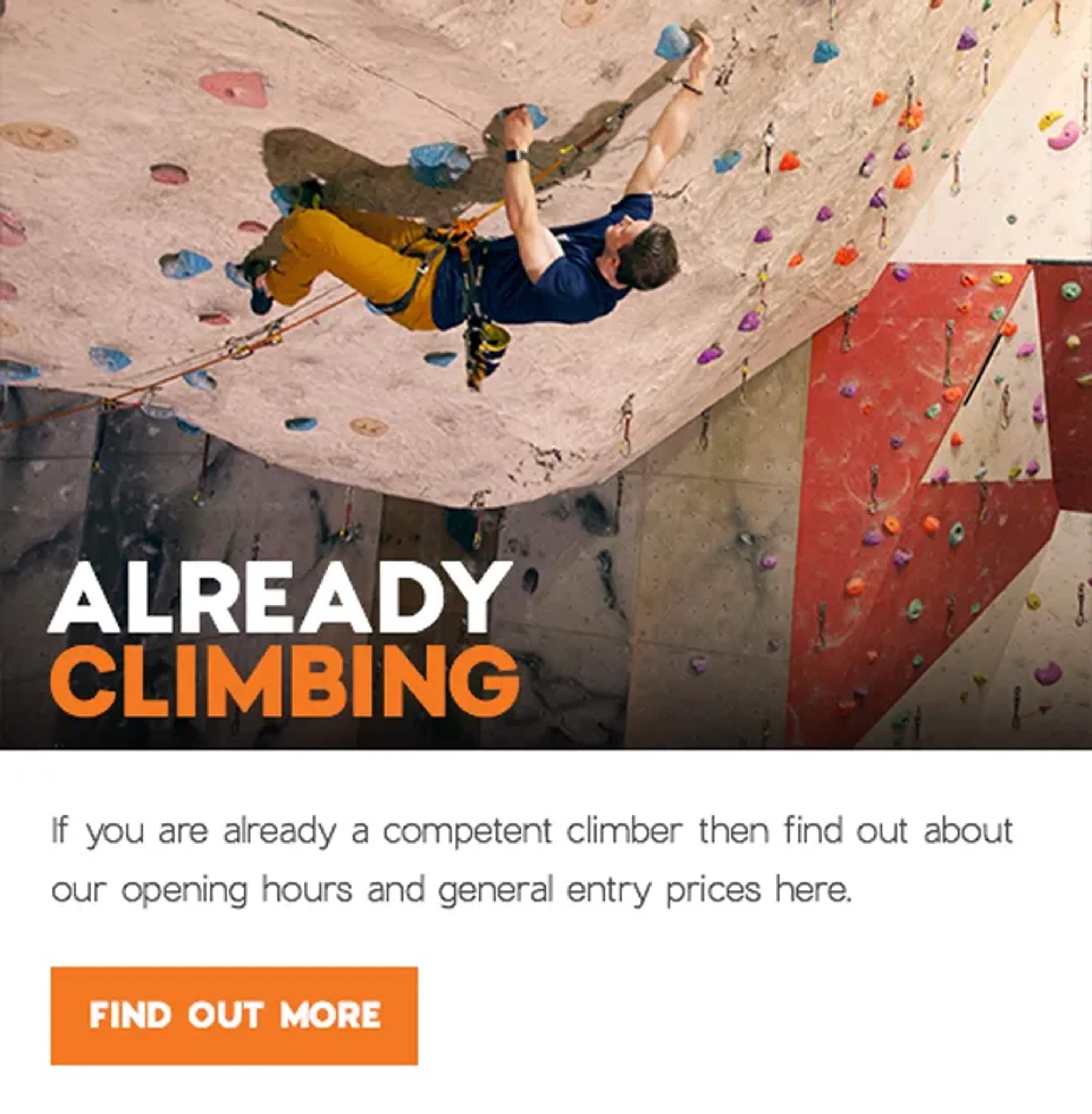 Creation Indoor Climbing and Caving Centre
