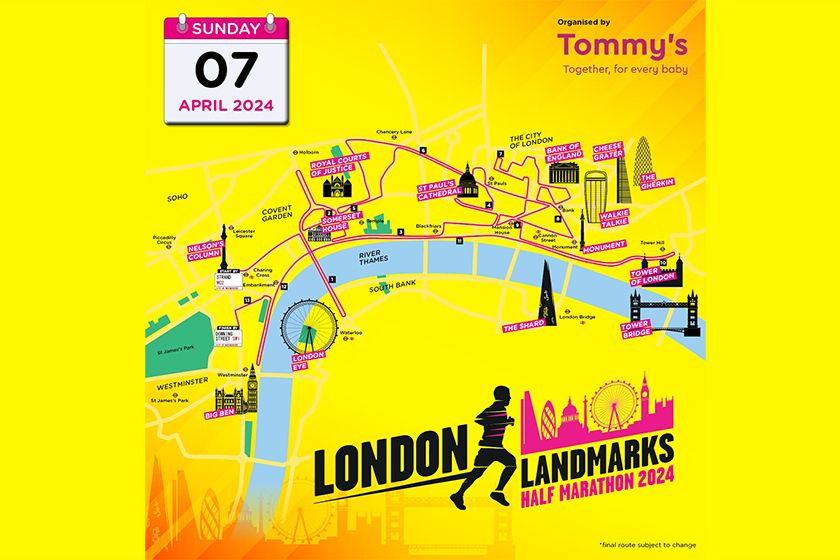 London Landmarks Half Marathon 2024