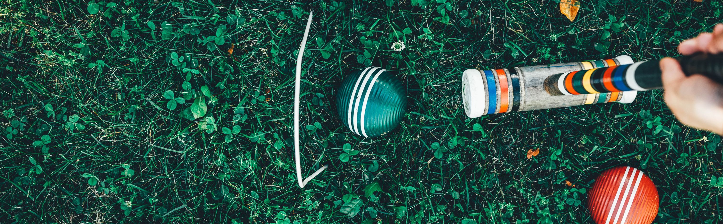 Croquet banner