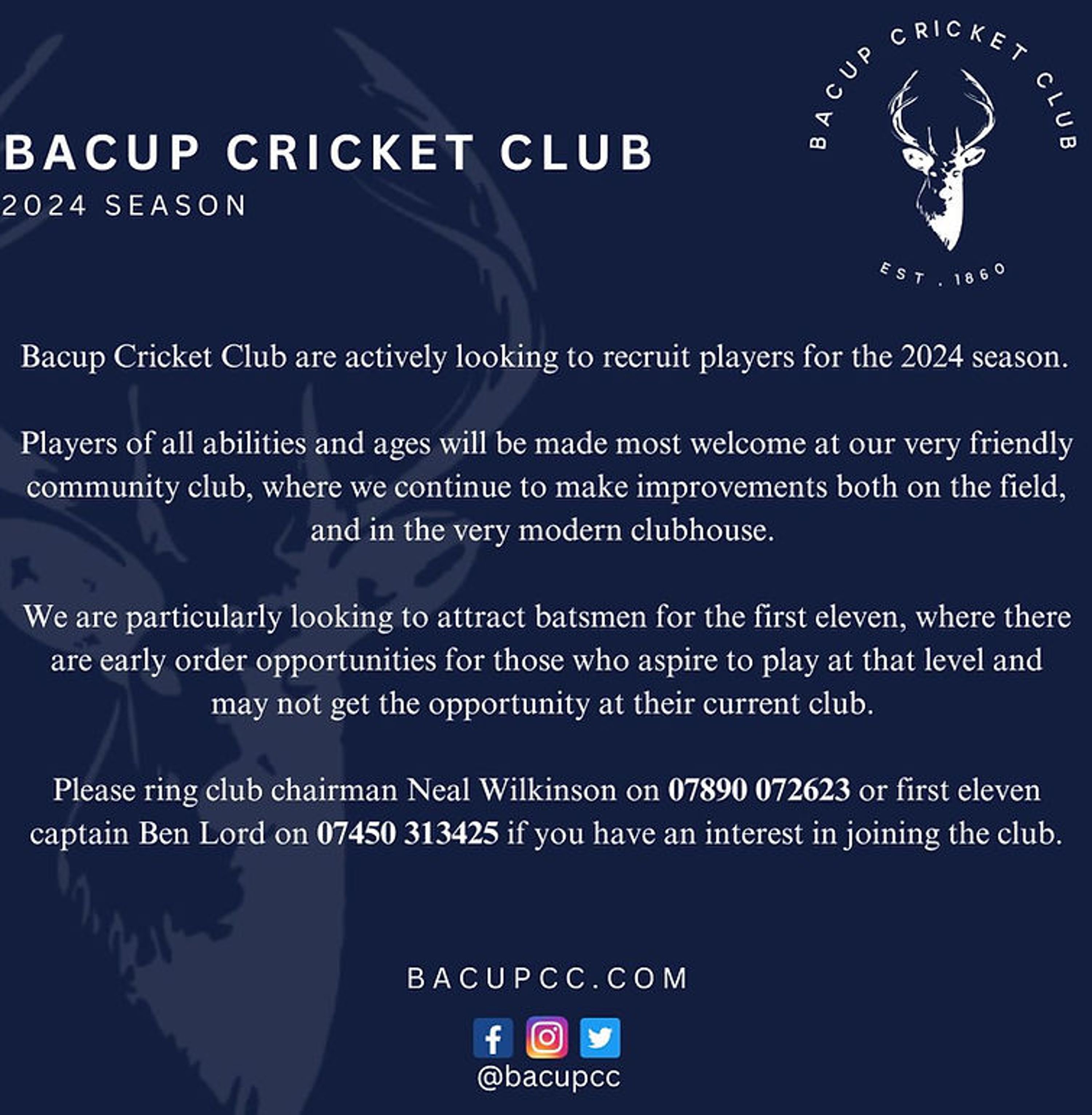 Bacup Cricket Club