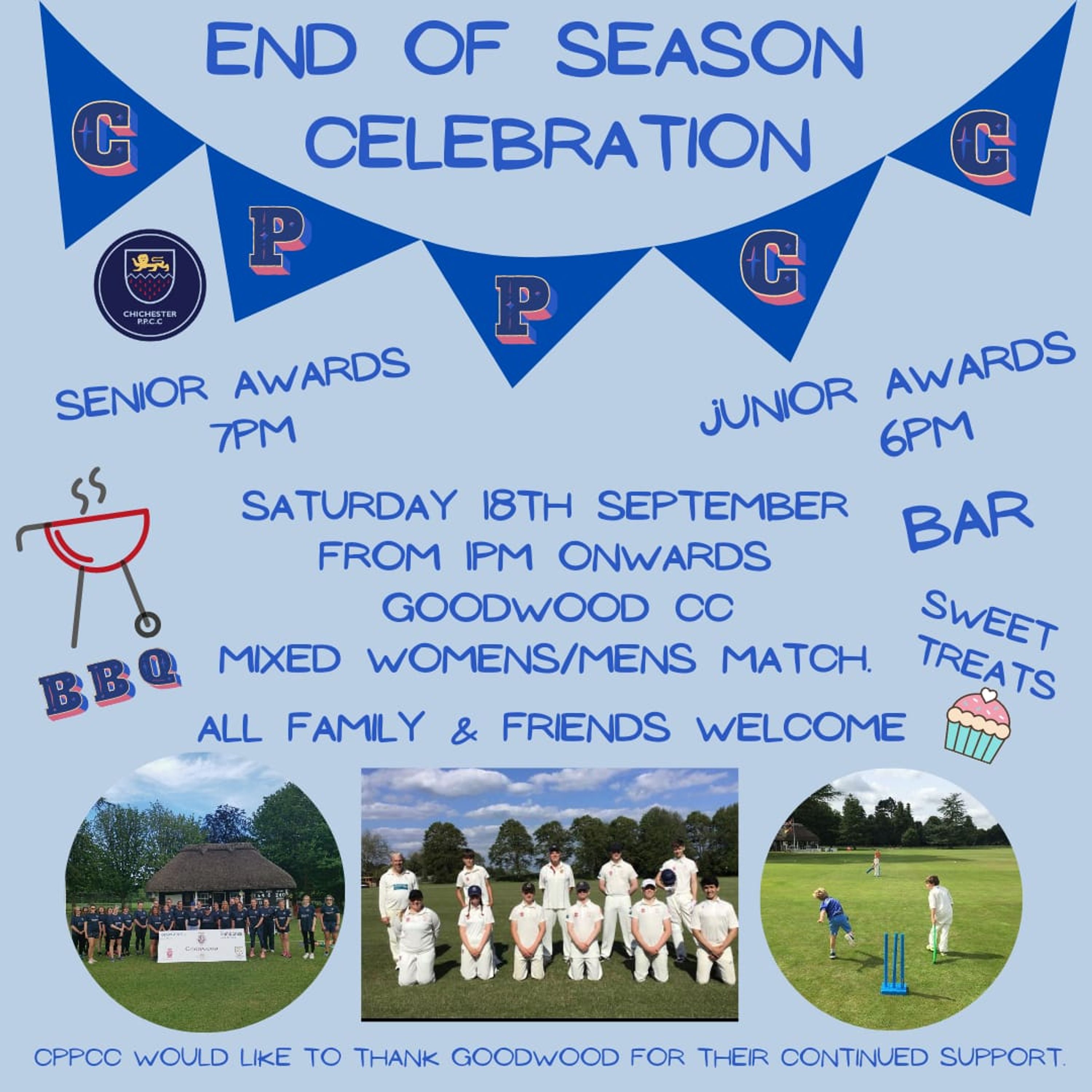 Chichester Priory Park Cricket
