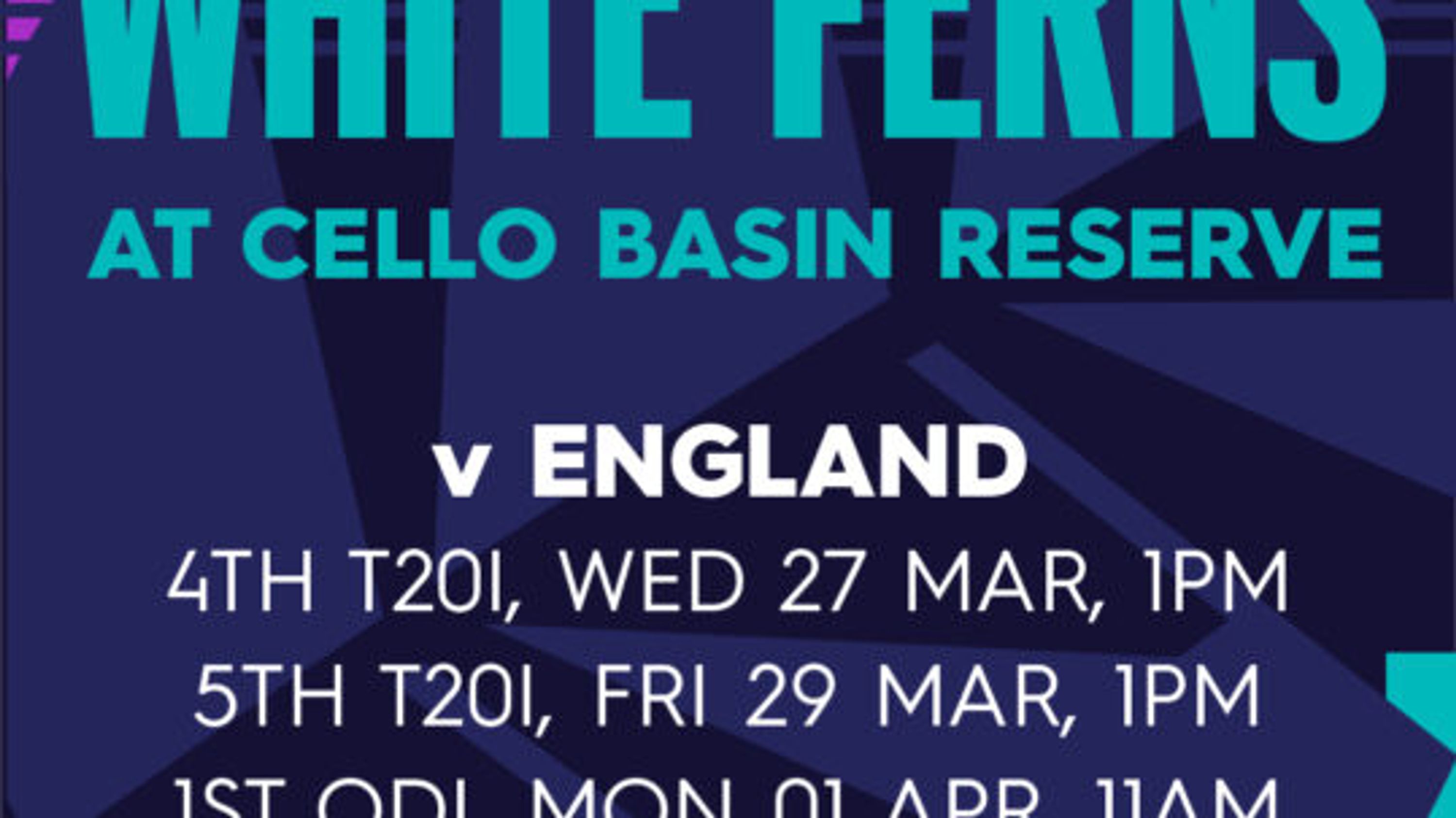 WHITE FERNS v England | Twenty20 International 27th March 2024