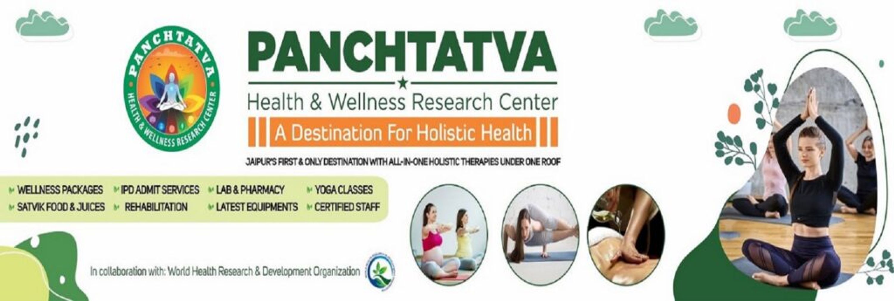 Panchtatva Health & Wellness Research Center आयुर्वेद पंचकर्म नेचुरोपैथी योग वेलनेस सेंटर Best Holistic Center in Jaipur