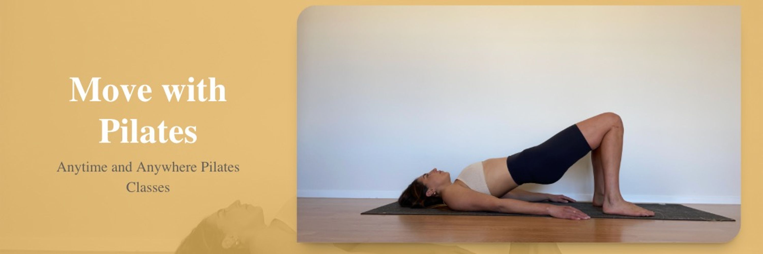 Move with Pilates (pre-recorded class) Move with Pilates (pre-recorded class)