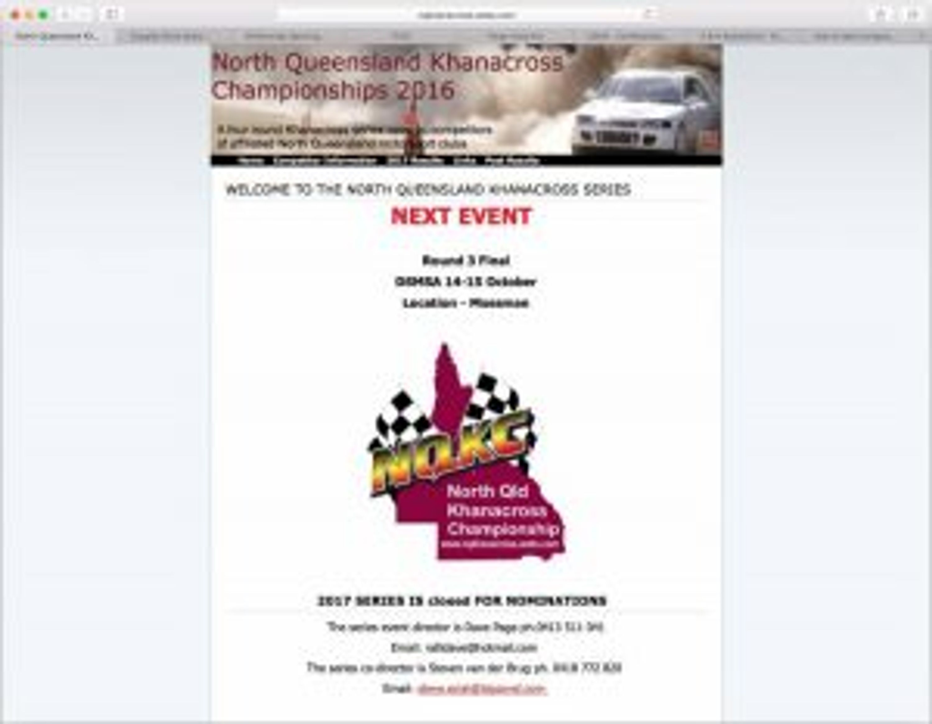 Far North Queensland Motorsports Club - Bitumen Khanacross