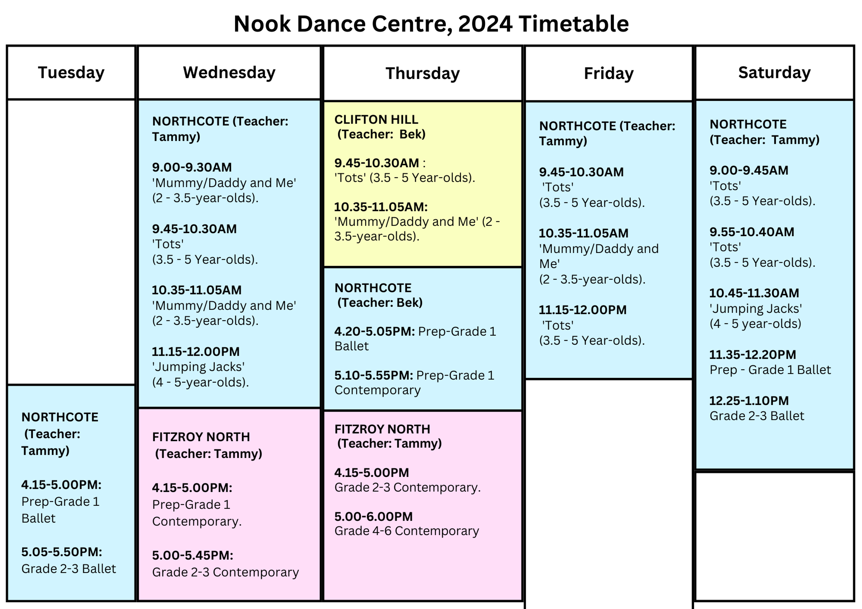Nook Dance Centre