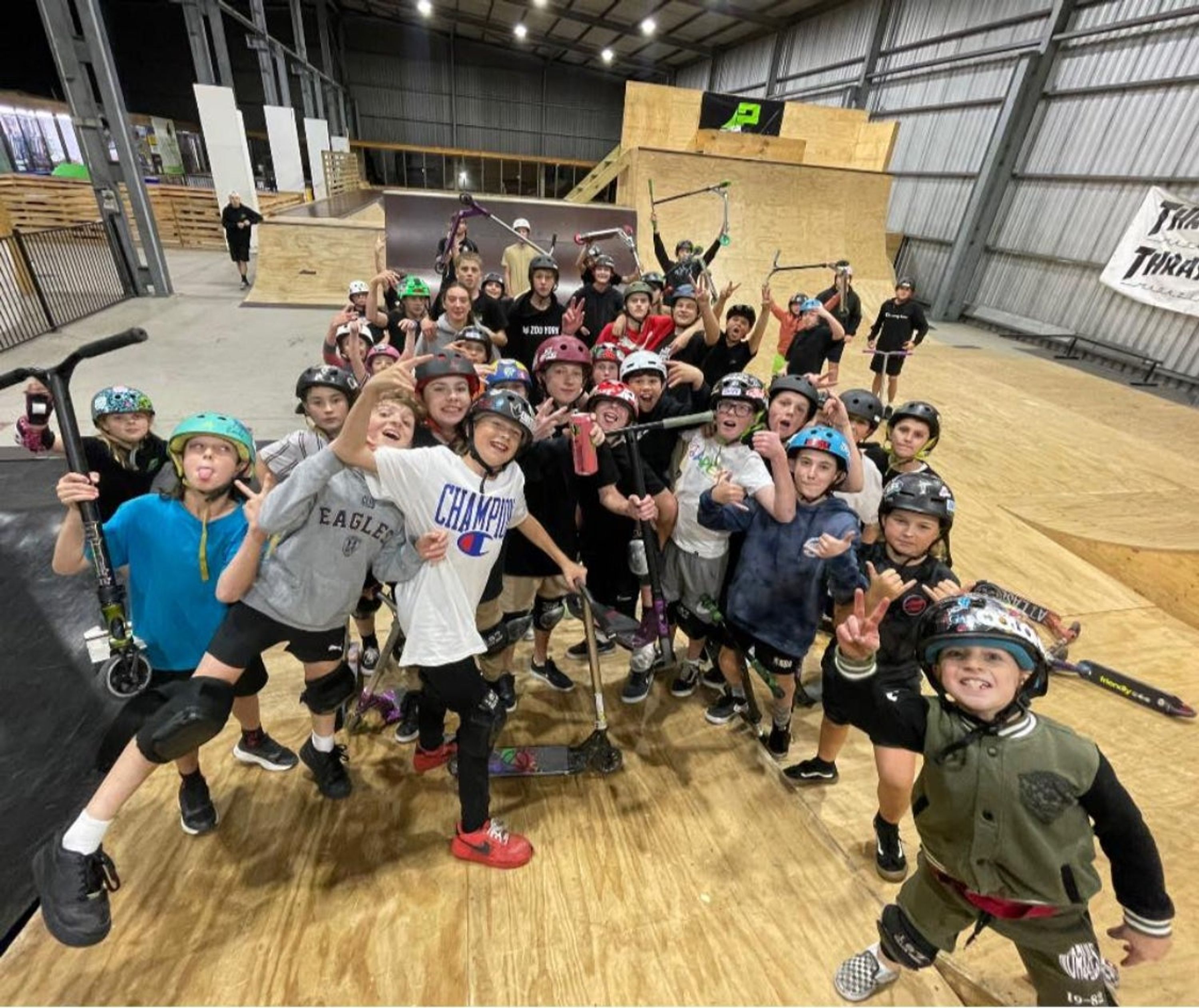 Parrey Skatepark And Newcastle Scooter Skate Bmx Shop
