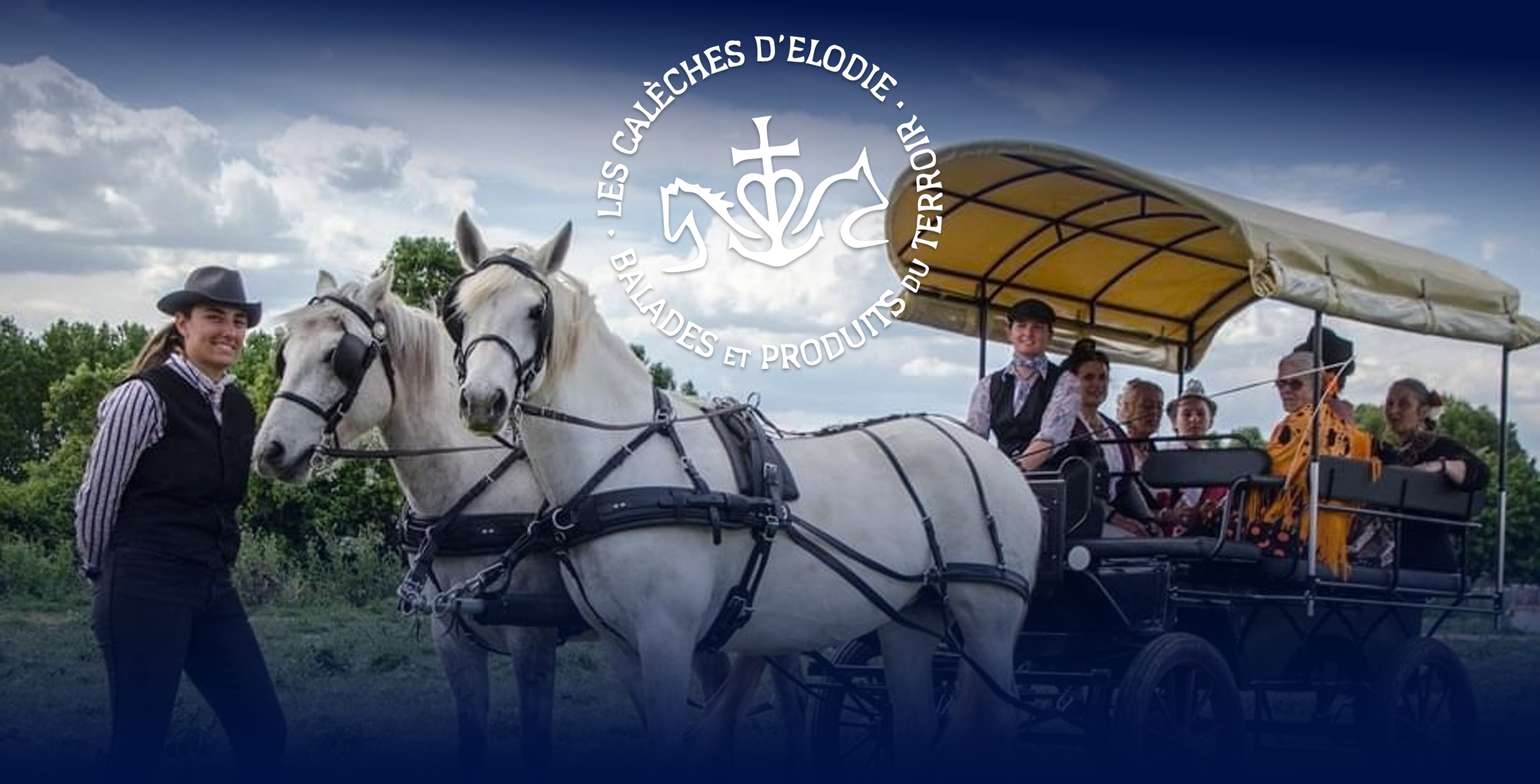 Les Calèches d'Elodie en Camargue