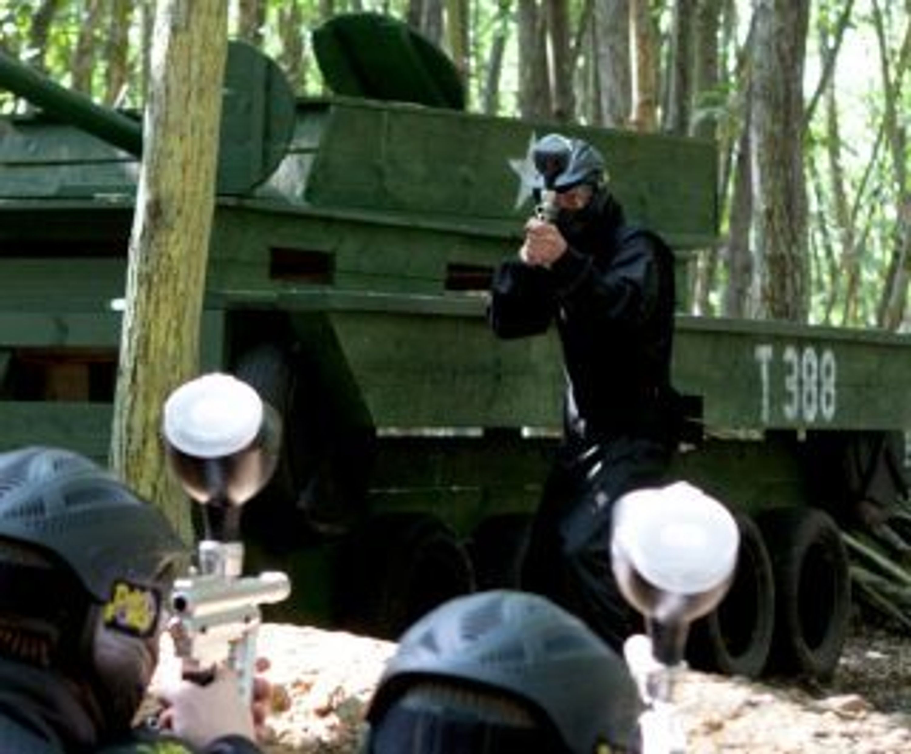 Hen Paintball Party
