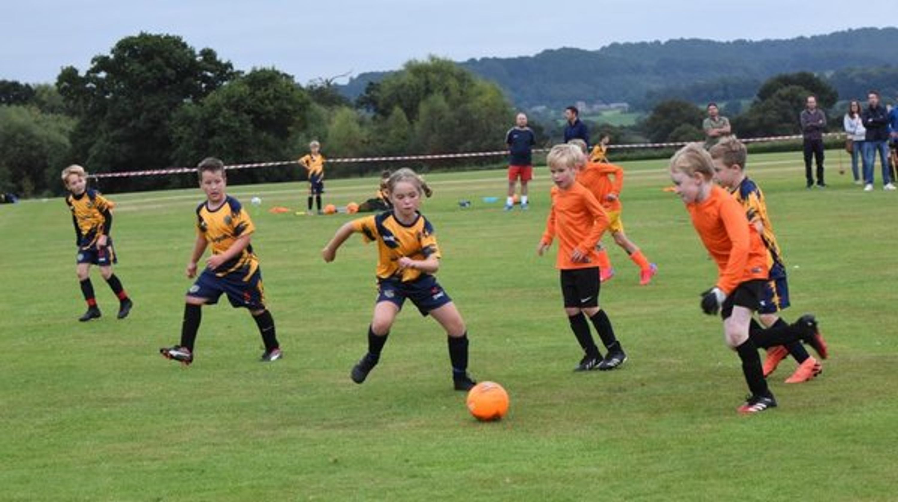Ad U10's training