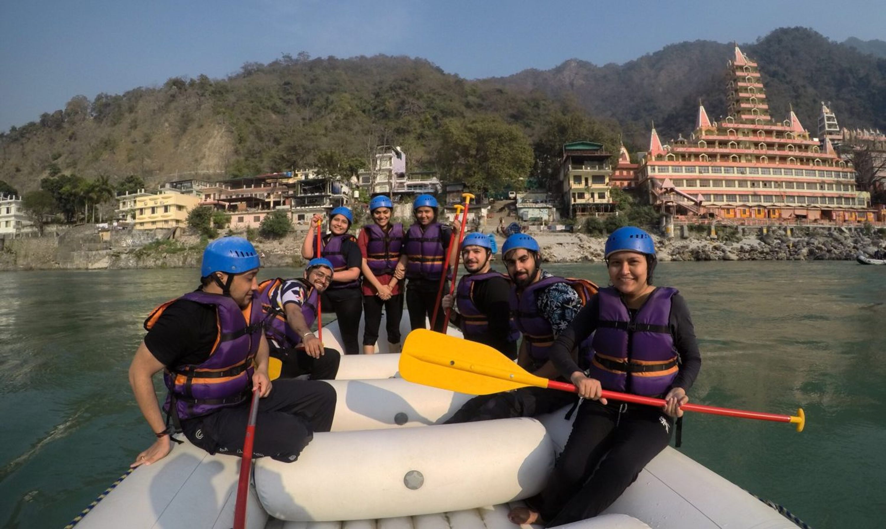 UK Diaries - Rafting in Rishikesh & Bike Rental in Rishikesh