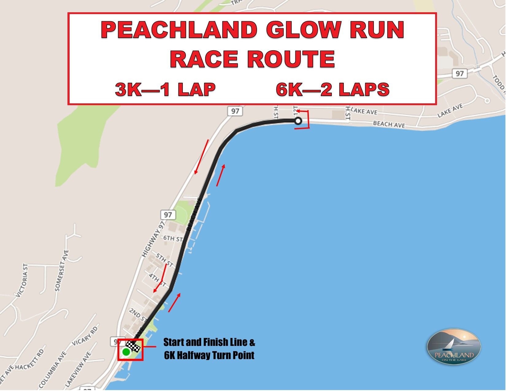 Peachland Beach Run