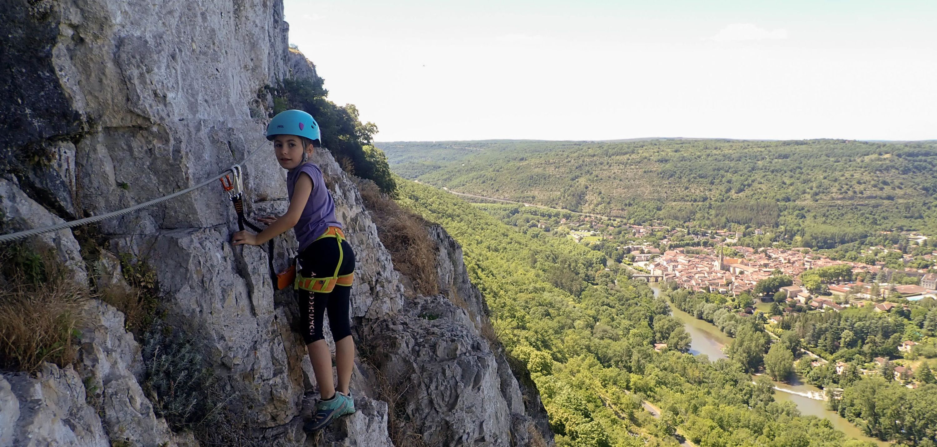 Via Ferrata St Antonin Roc d'Anglars