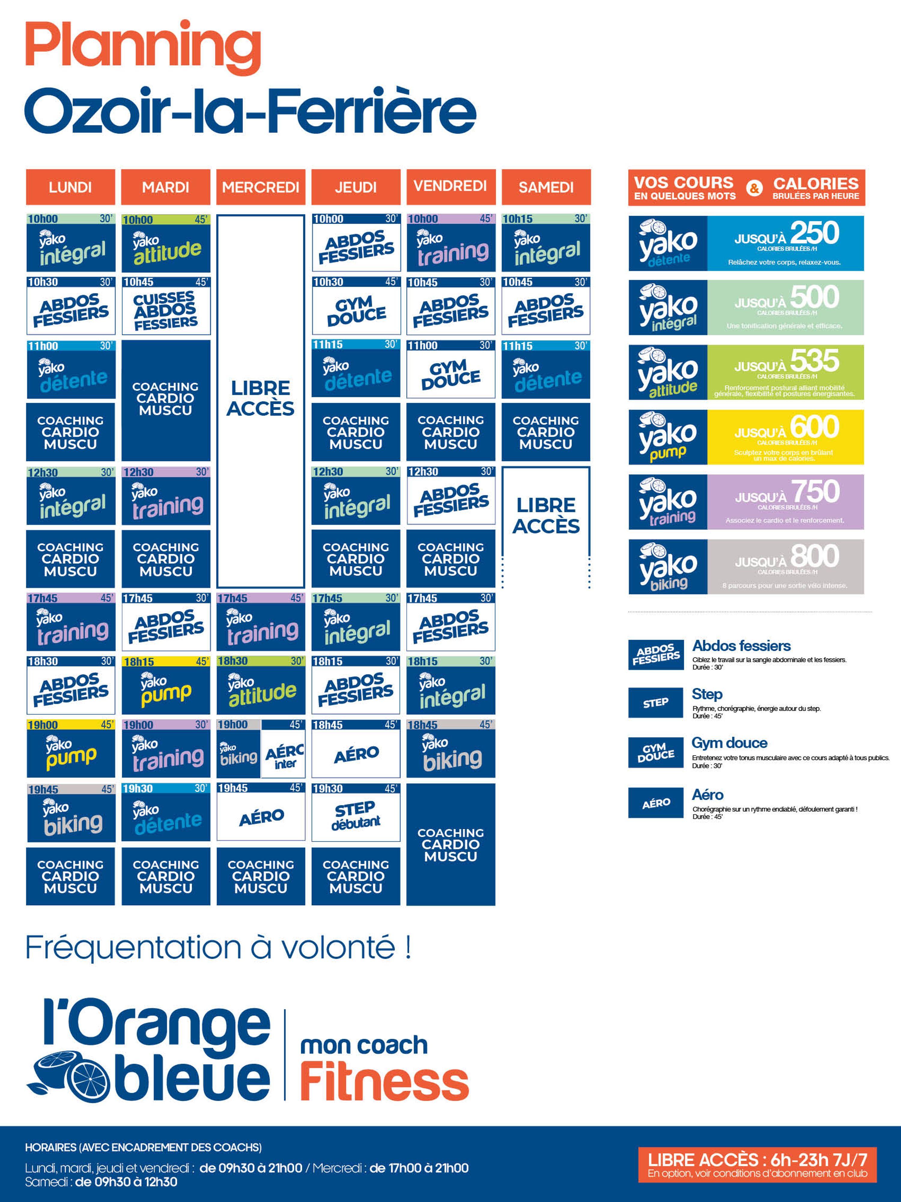 Orange Bleue Room De Sport