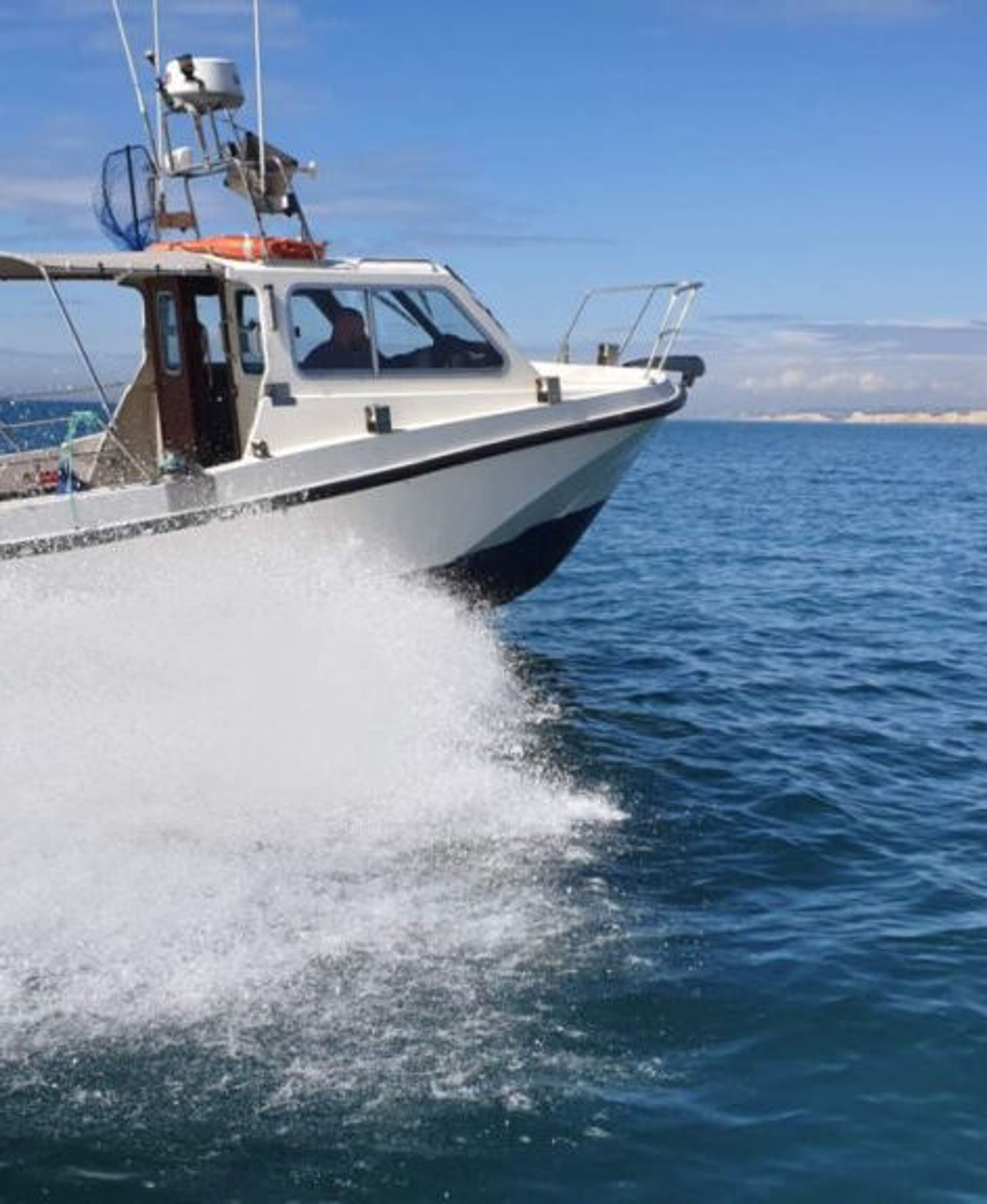 Kestrel warrior boat charter's