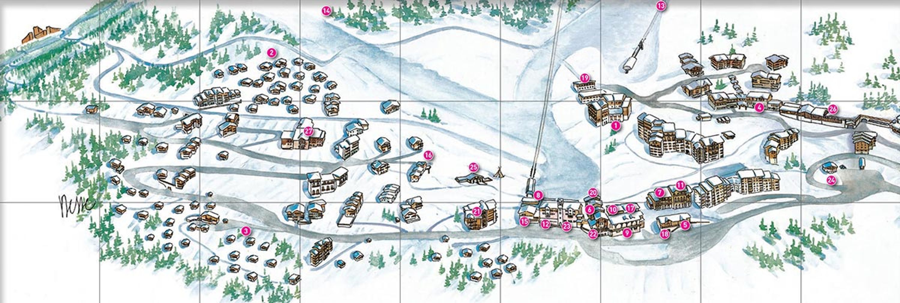 Point de vente forfaits de ski - Vallandry