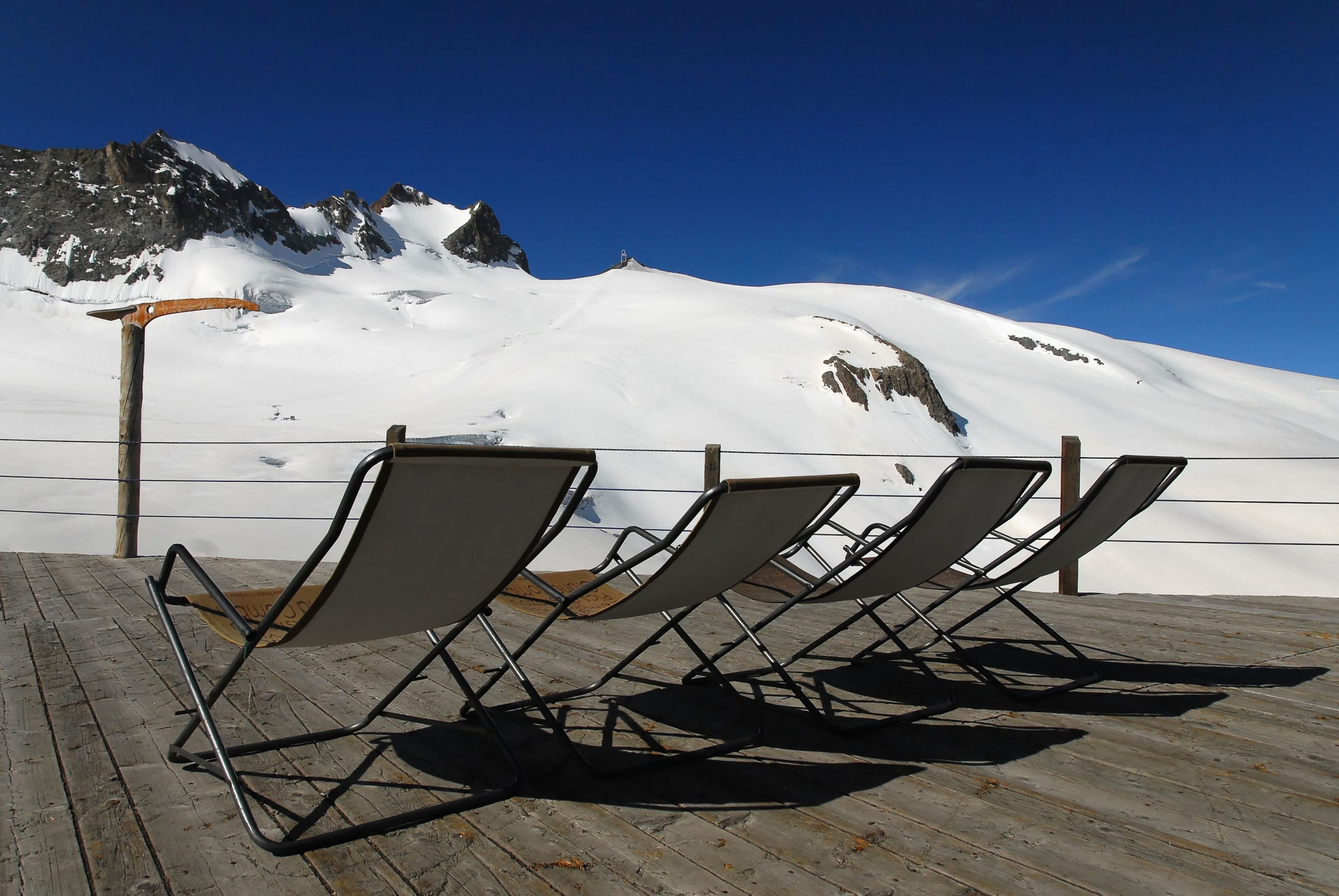 Glacier cable car of Meije
