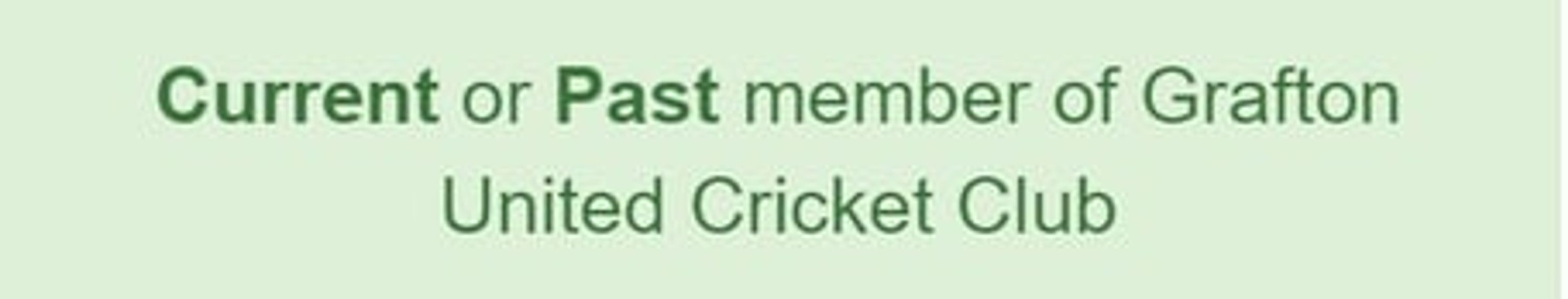 Grafton United Cricket Club