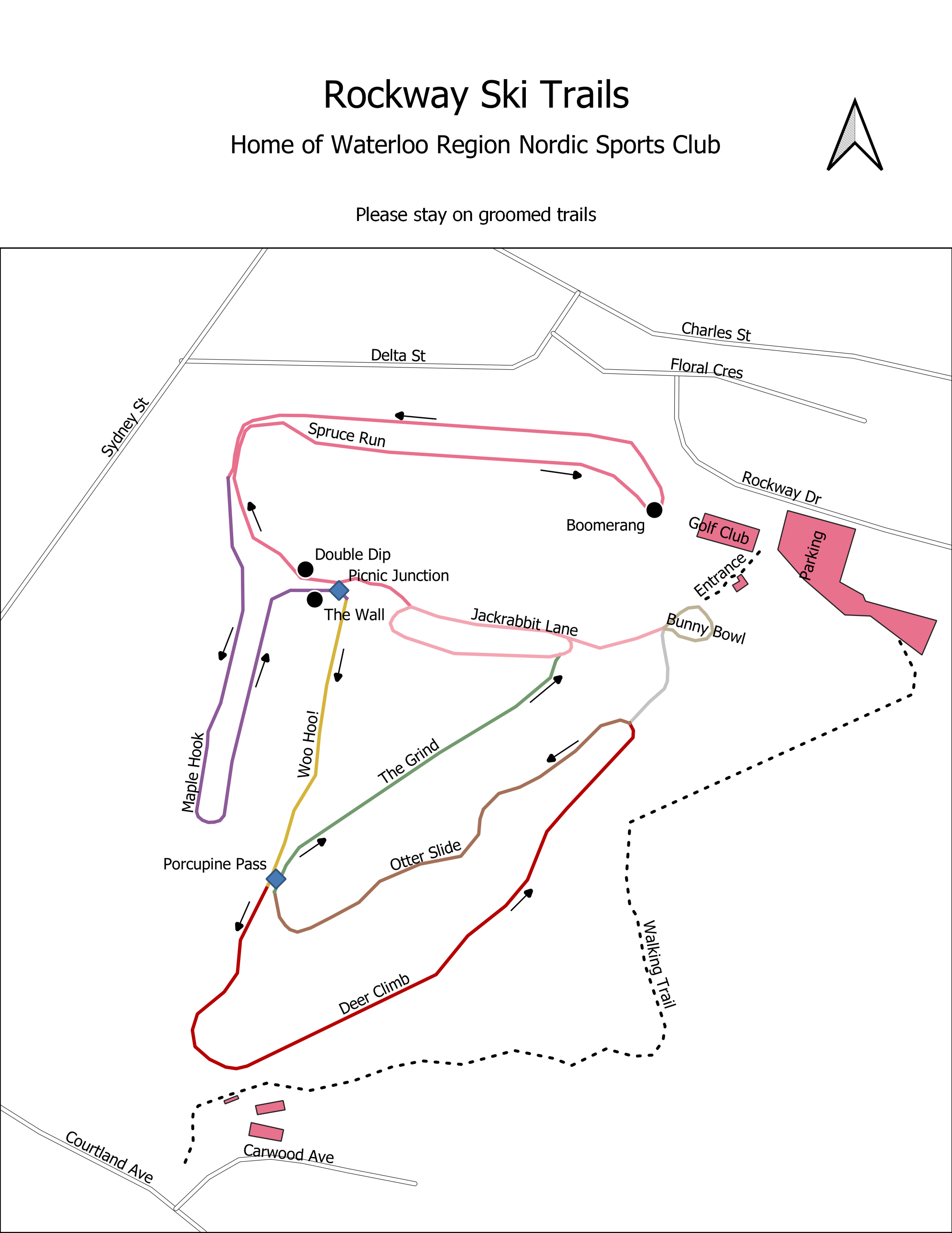 WRNSC Cross Country Ski Trails