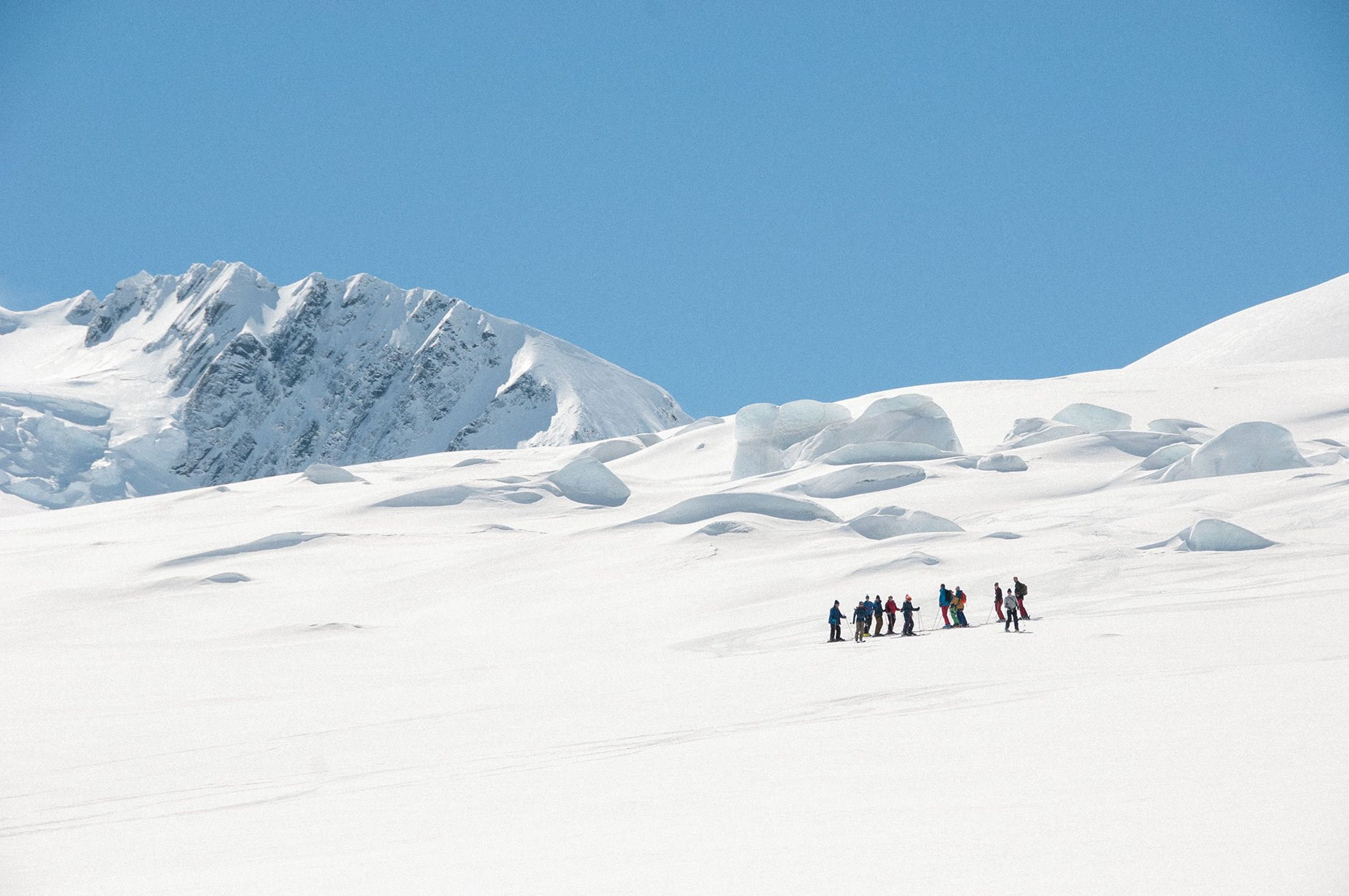 Ski The Tasman Glacier - A Guided Backcountry Ski Adventure