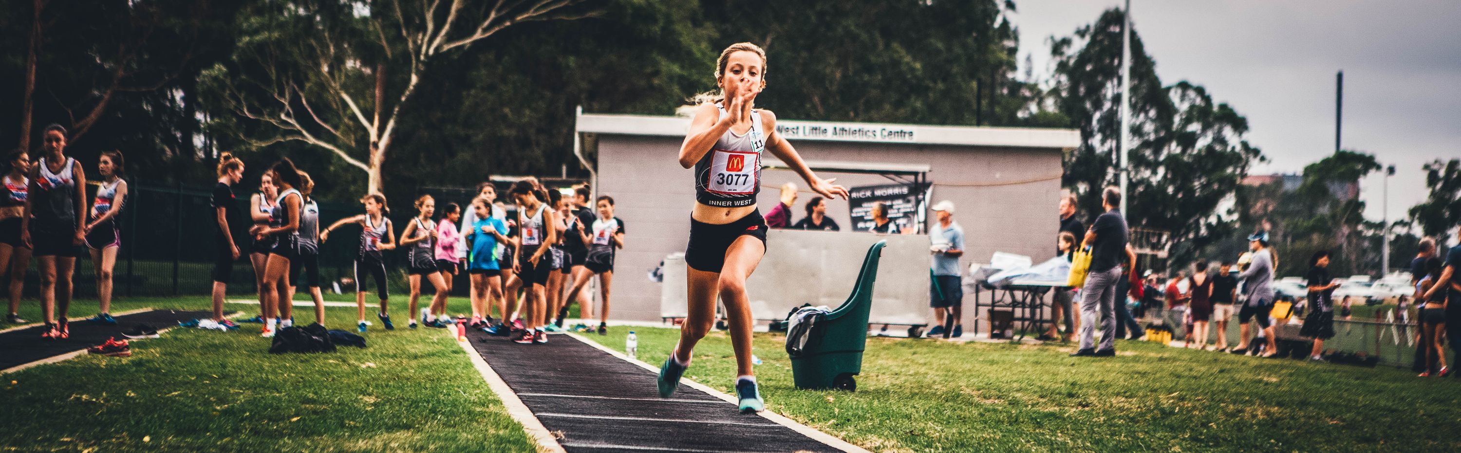 Little Athletics banner