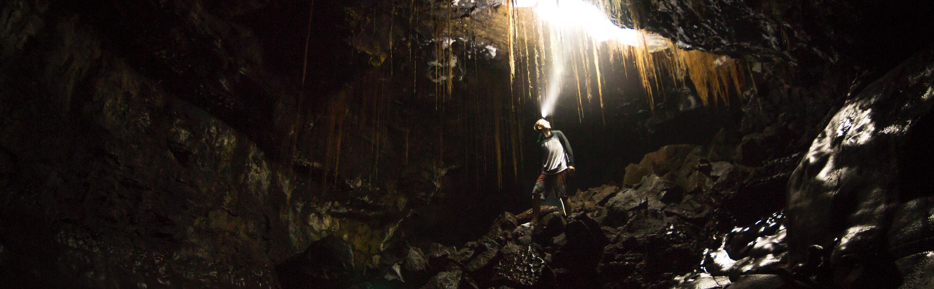 Caving banner