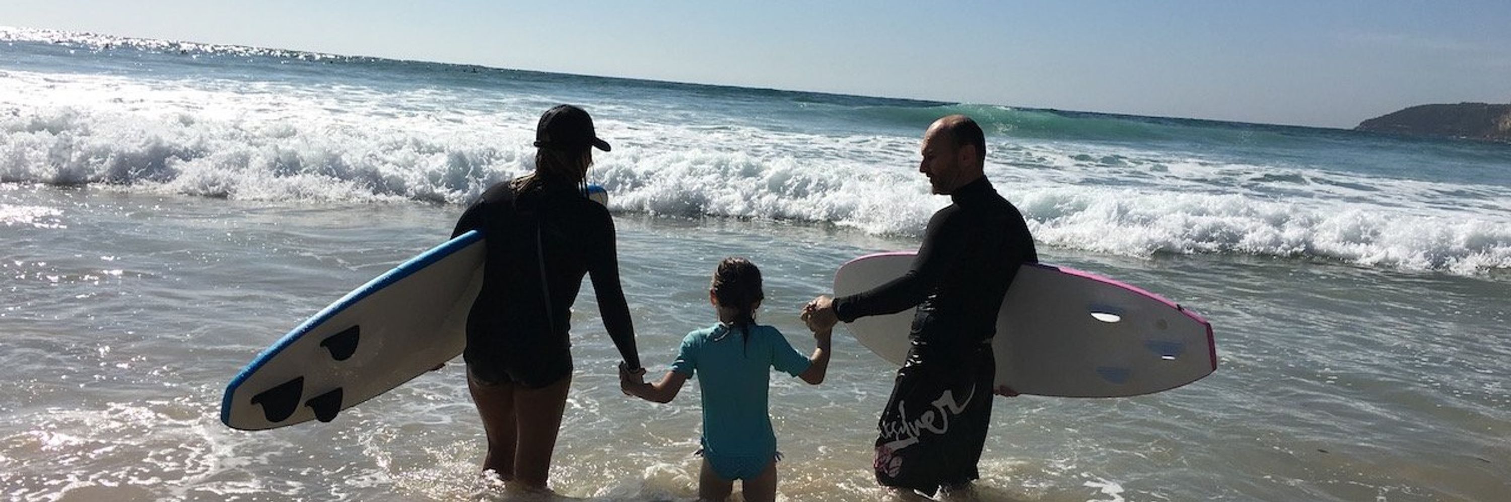 Father & Daughter Surfing Lessons