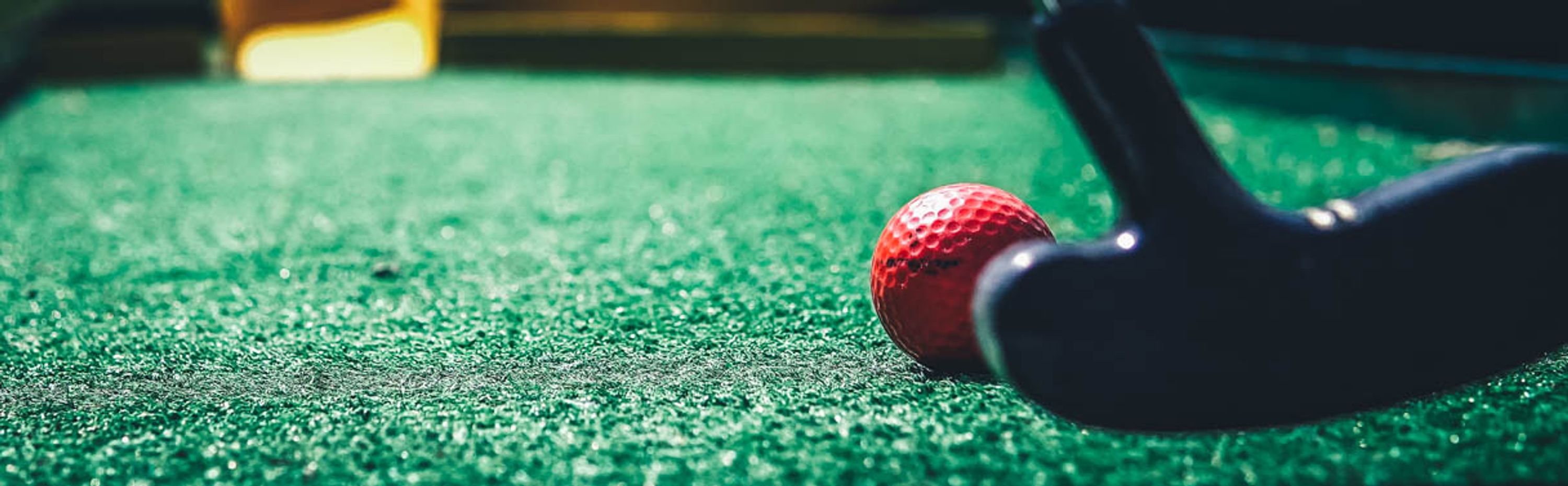 Mini Golf banner