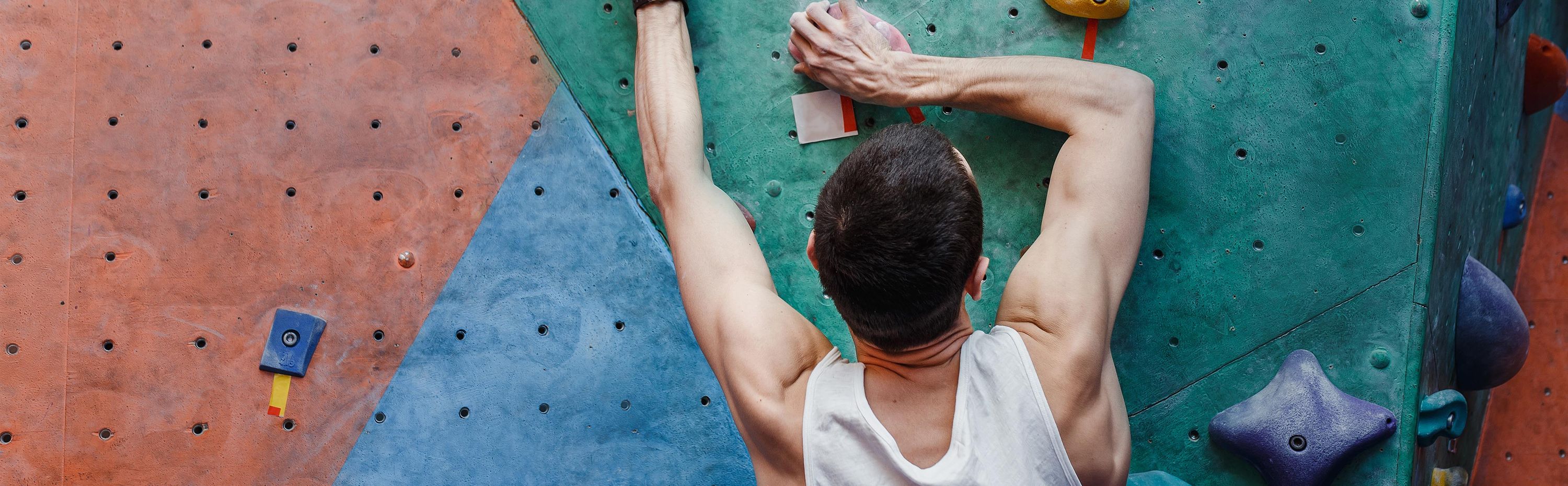 Bouldering banner