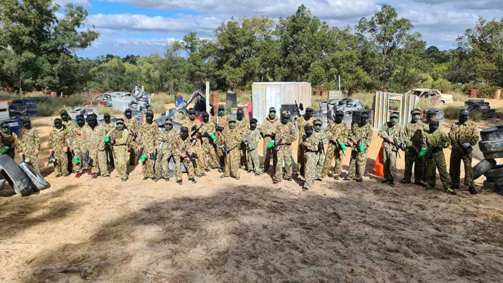 Paintball Skirmish in Swan Valley