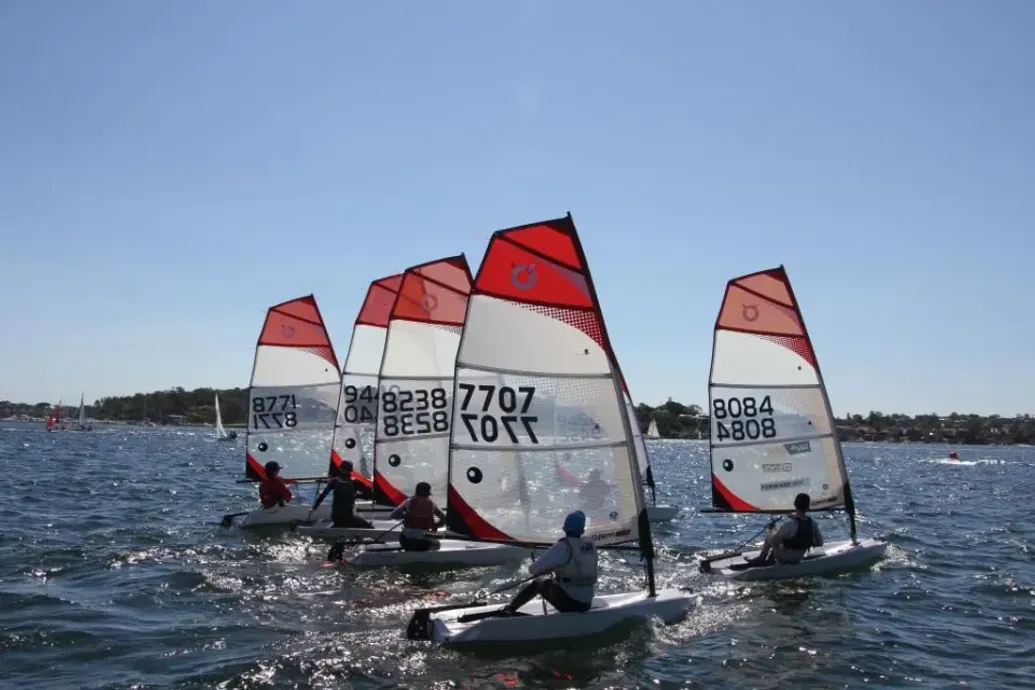 Greenwich Sailing Club Dinghy sailing club on beautiful Sydney Harbour 29ers