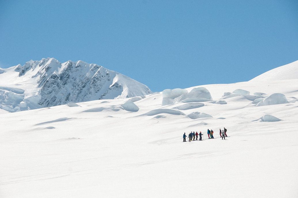 Ski The Tasman Glacier