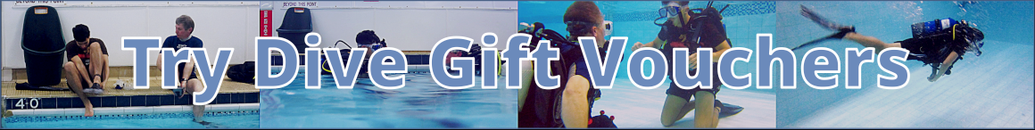 Try Dive gift vouchers
