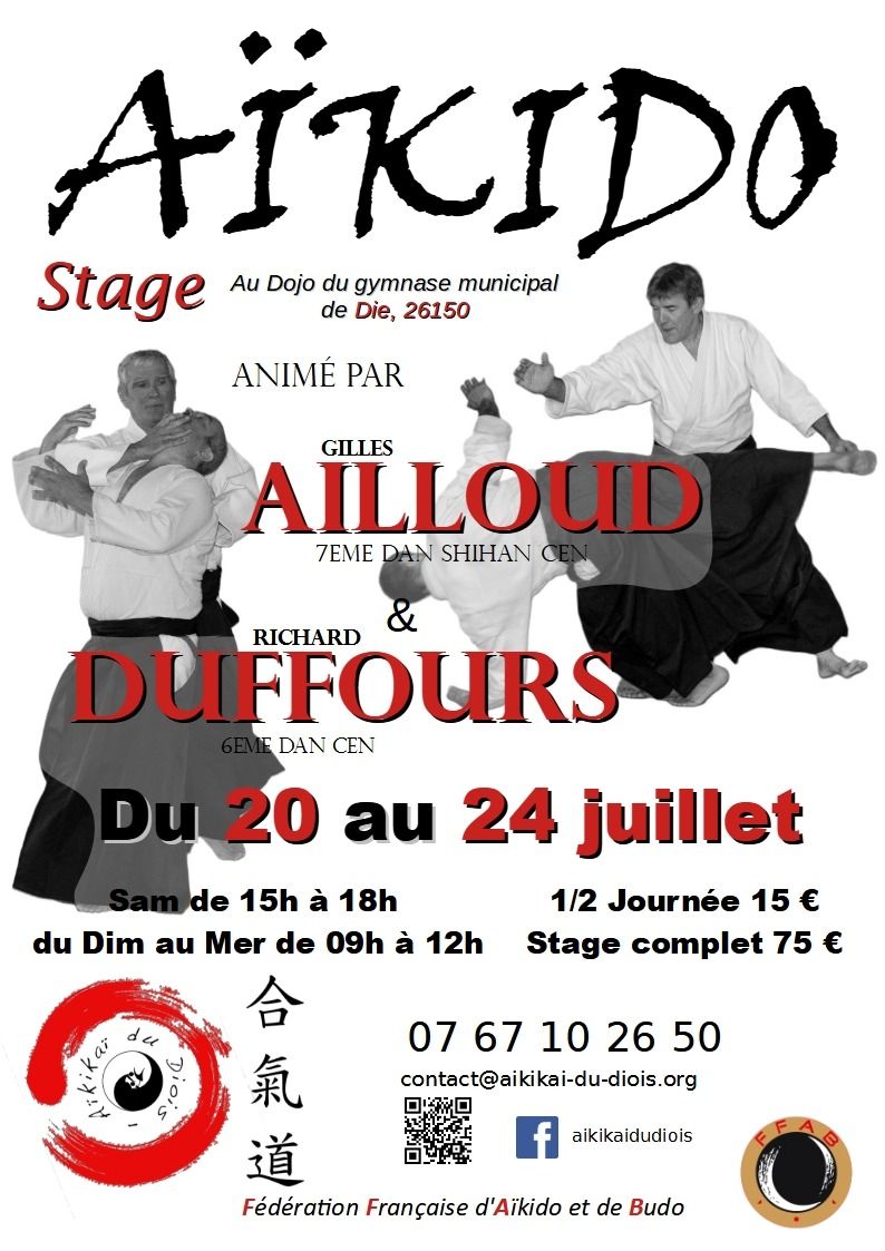Stage à Die avec Gilles Ailloud et Richard Duffours