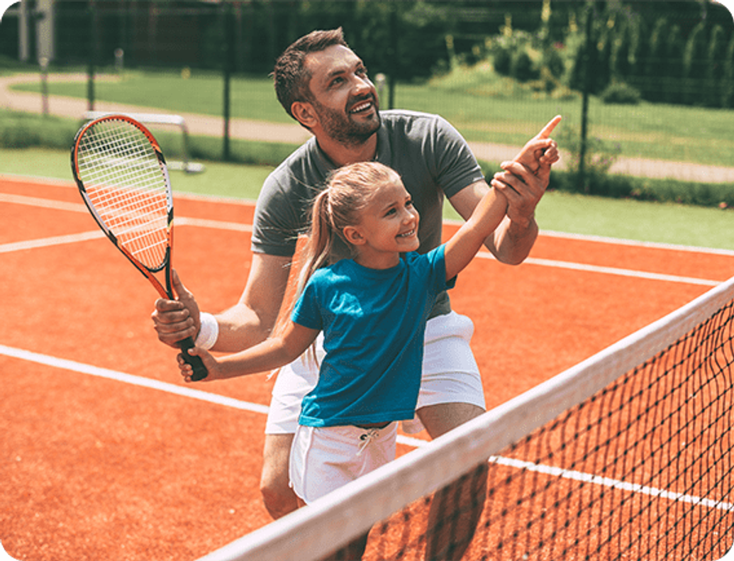 Cours de tennis pour enfants et adultes