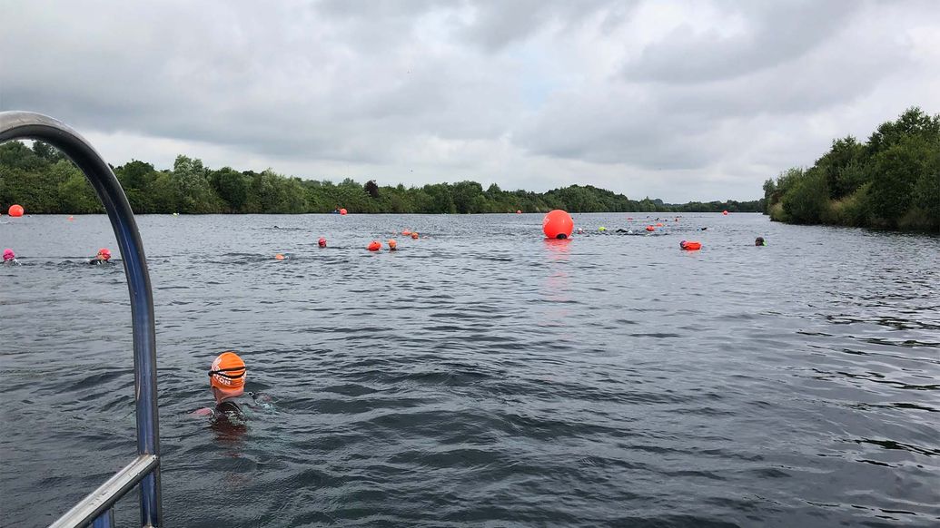 Open Water Swimming at Cliff Lakes