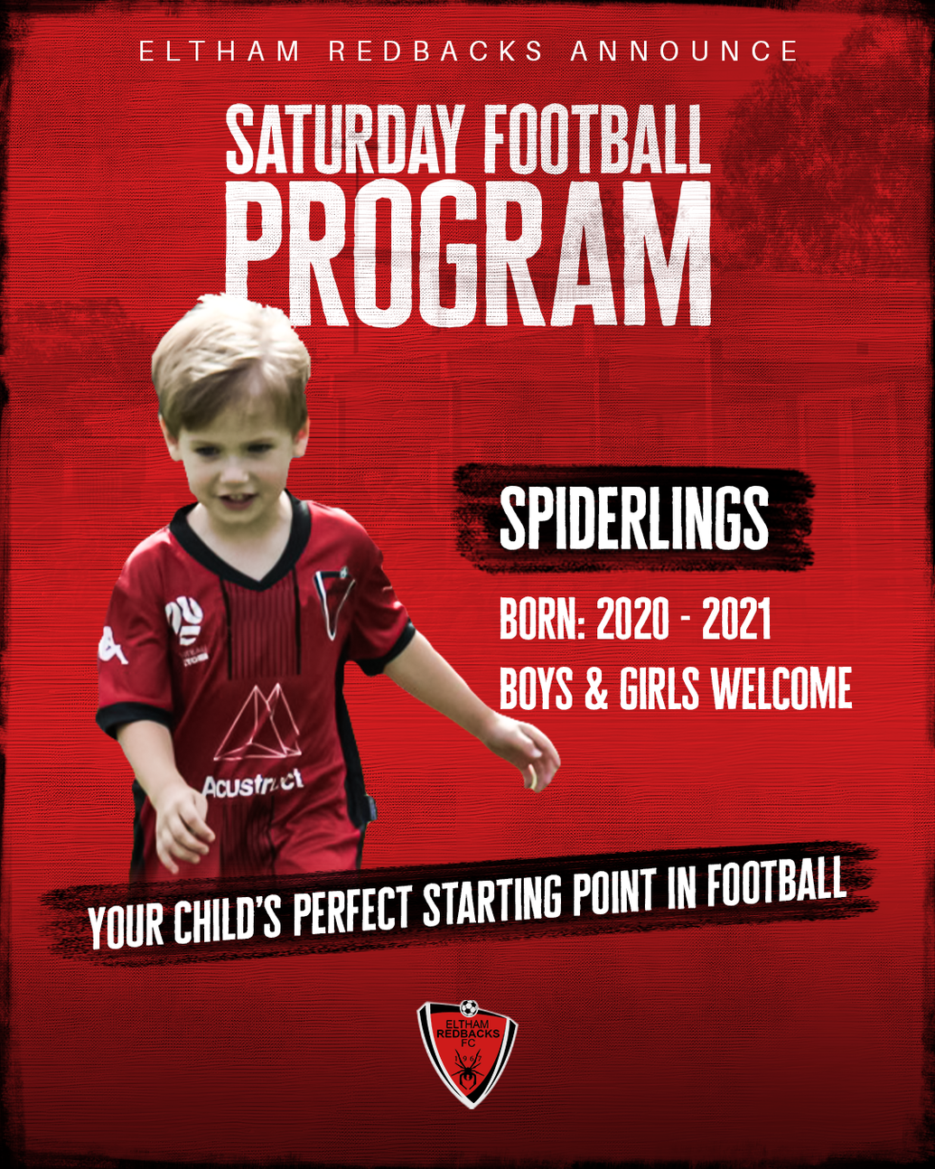 2024 Saturday Spiderlings for U3 and U4s