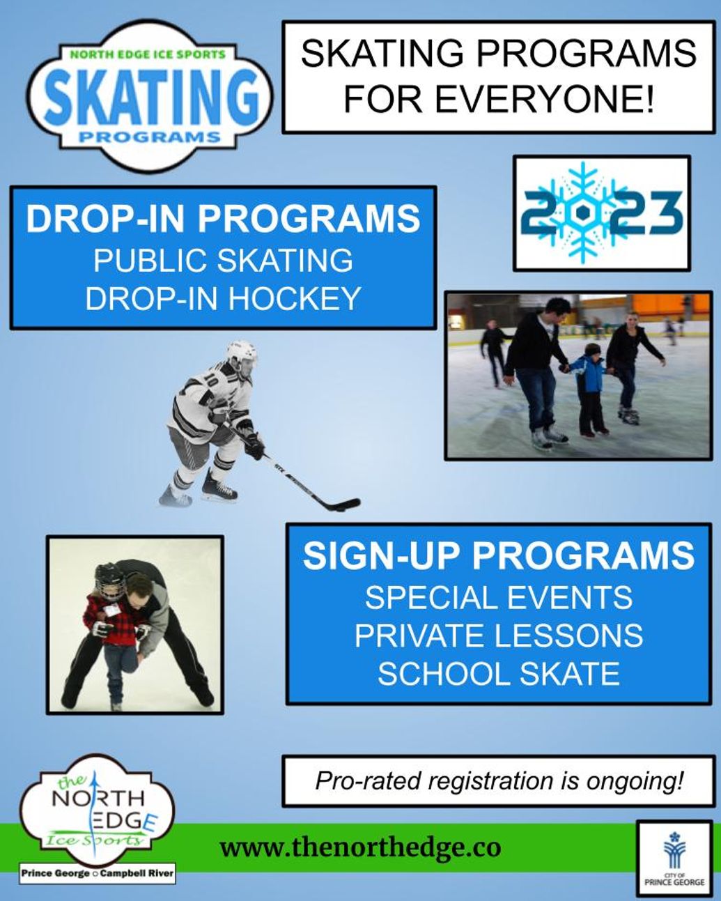 North Edge Ice Sports Skating Programs