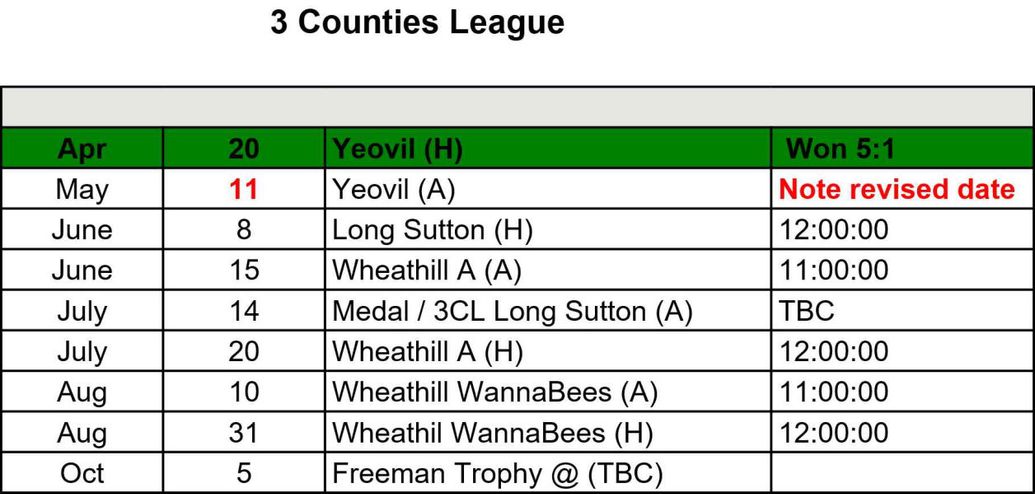 2024 Summer Knockout Competitions